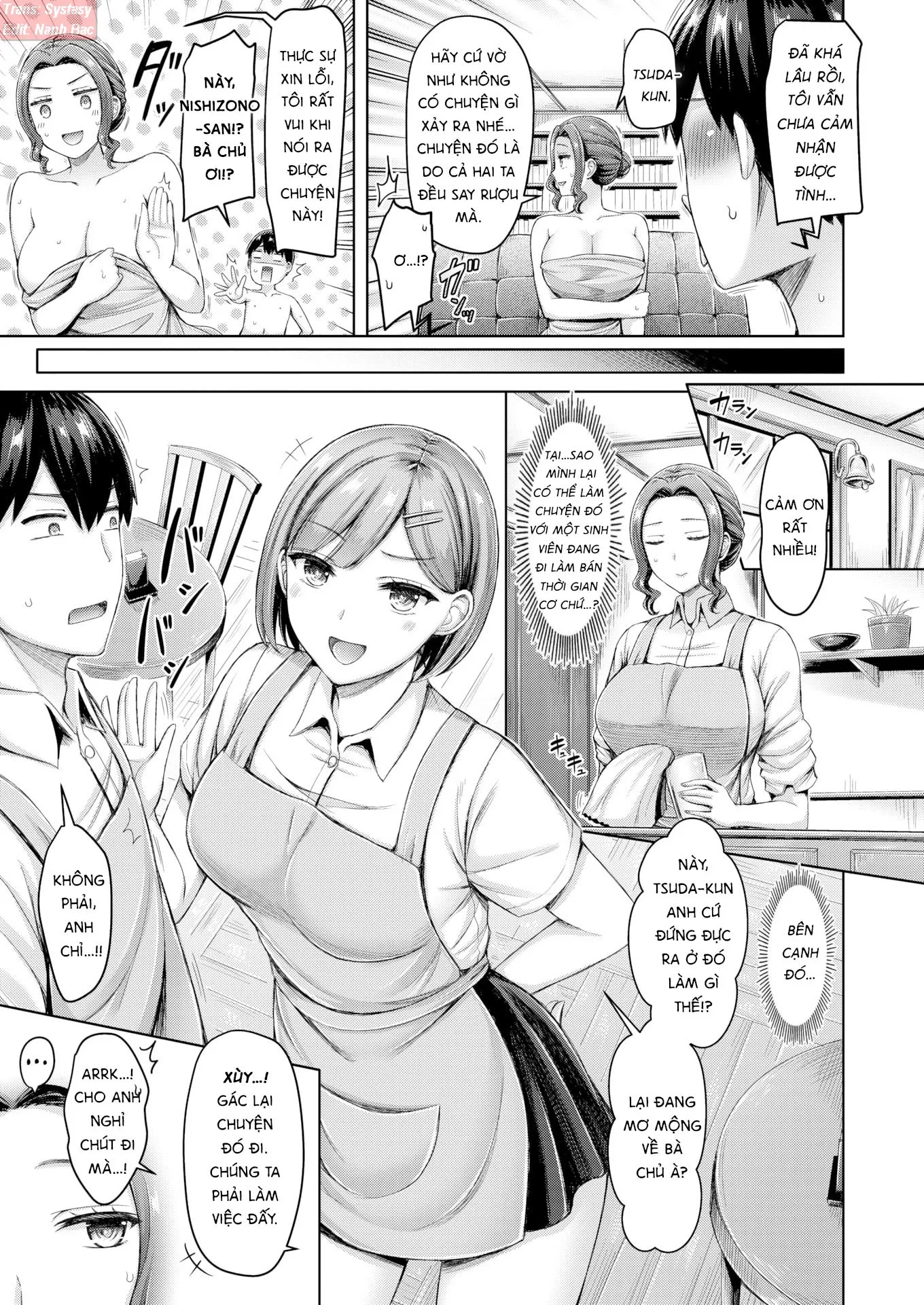 HentaiVN.net - Ảnh 4 - Cafe Affair - Chap 1