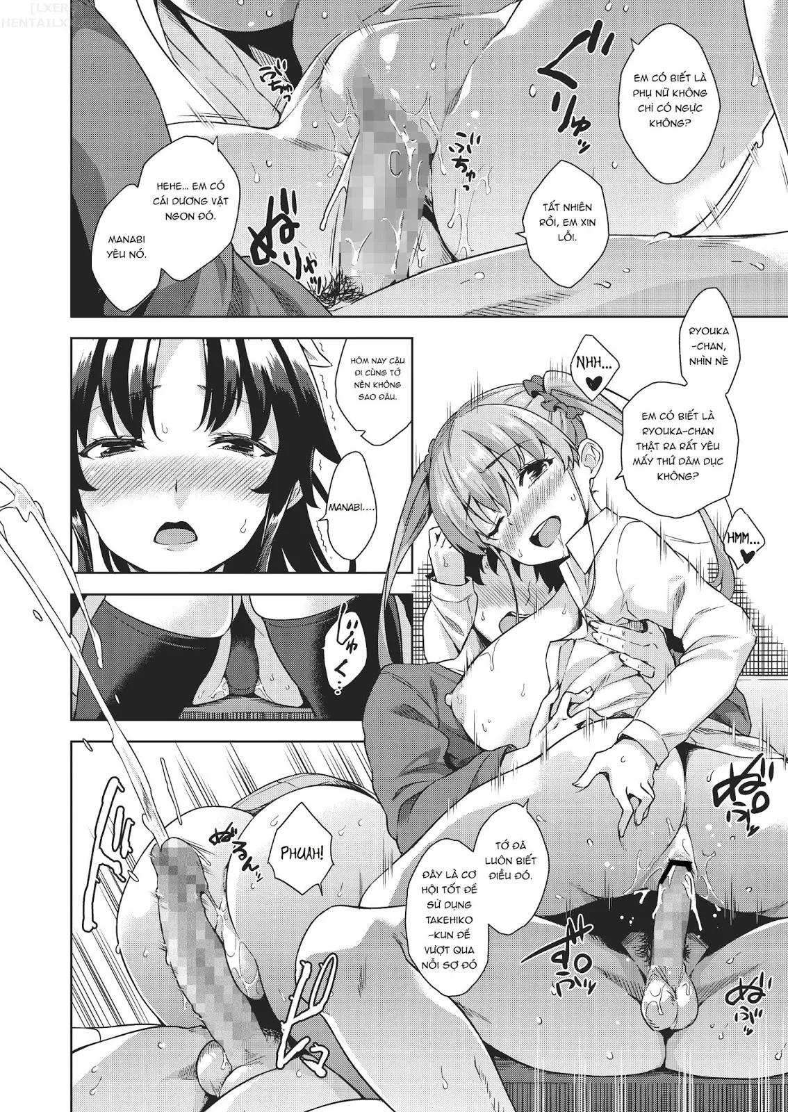 HentaiVN.net - Ảnh 11 - Akuma De JK! [Makai Appli de Harem Shiken] - Chap 2