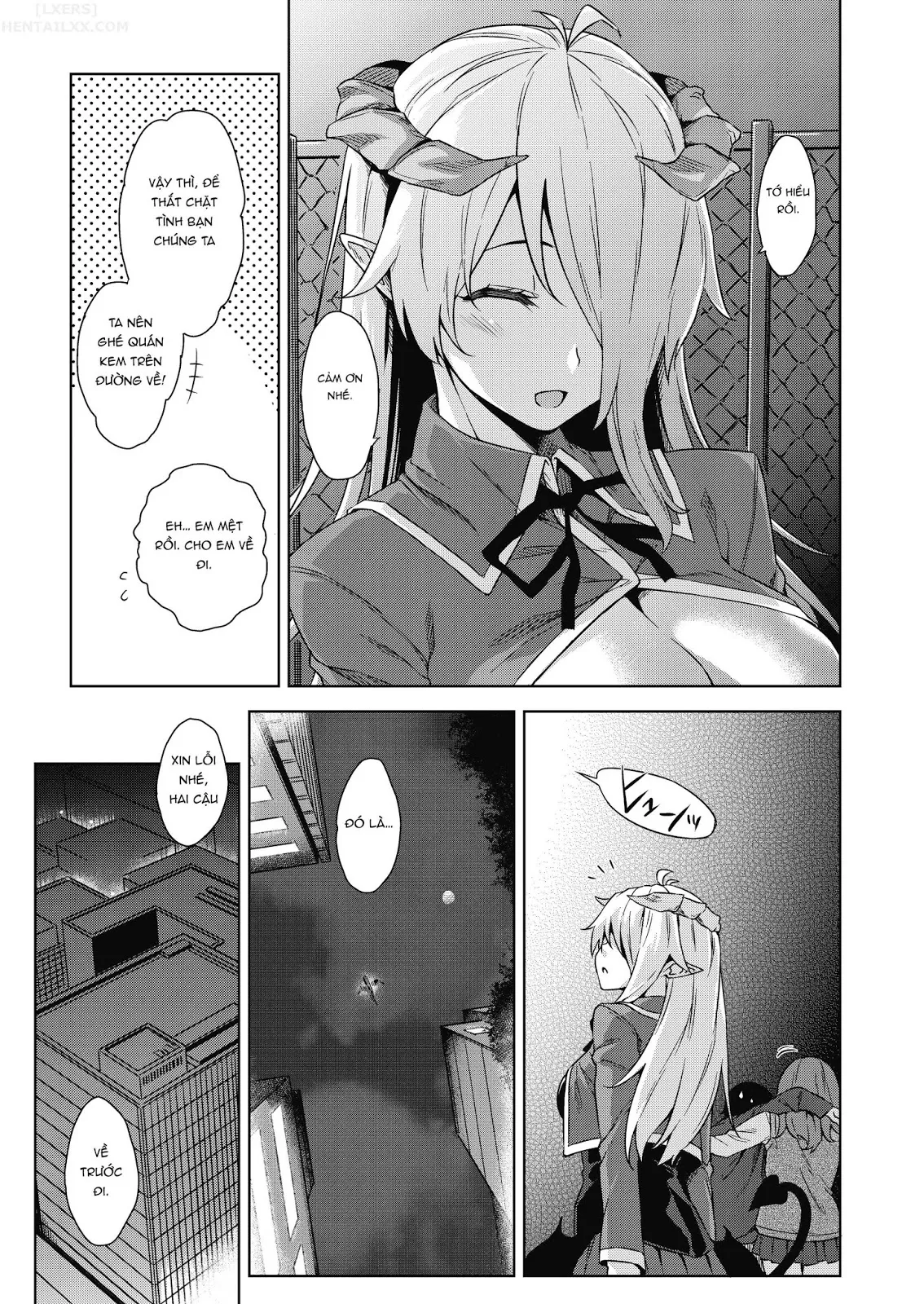HentaiVN.net - Ảnh 20 - Akuma De JK! [Makai Appli de Harem Shiken] - Chap 2