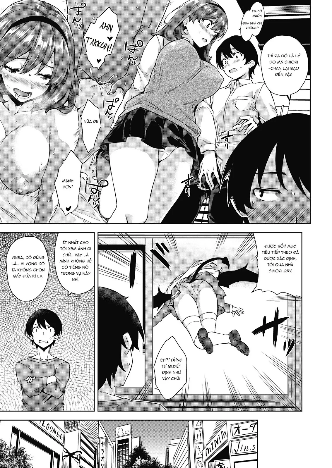 HentaiVN.net - Ảnh 4 - Akuma De JK! [Makai Appli de Harem Shiken] - Chap 2