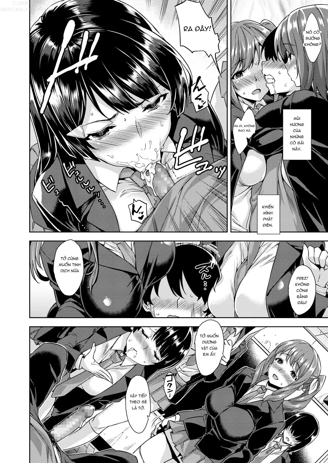HentaiVN.net - Ảnh 7 - Akuma De JK! [Makai Appli de Harem Shiken] - Chap 3