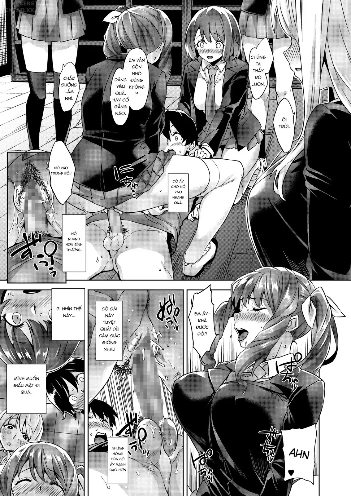 HentaiVN.net - Ảnh 8 - Akuma De JK! [Makai Appli de Harem Shiken] - Chap 3