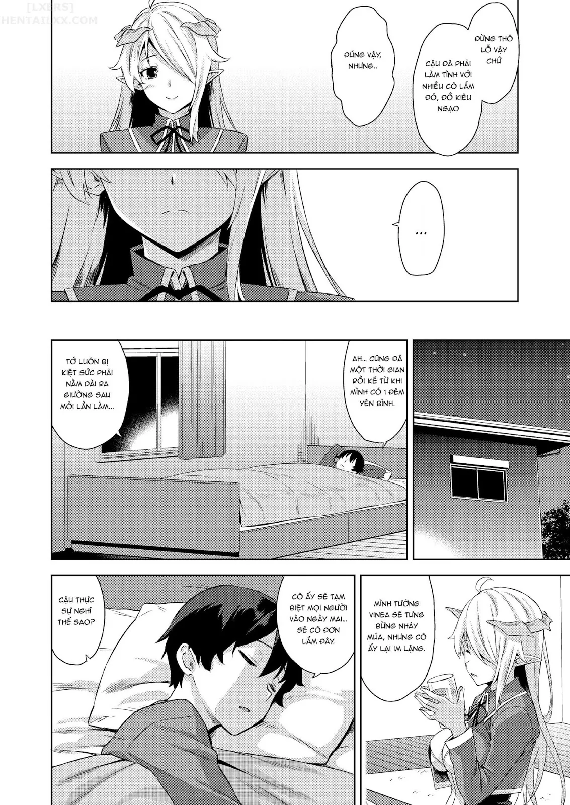 HentaiVN.net - Ảnh 13 - Akuma De JK! [Makai Appli de Harem Shiken] - Chap 4