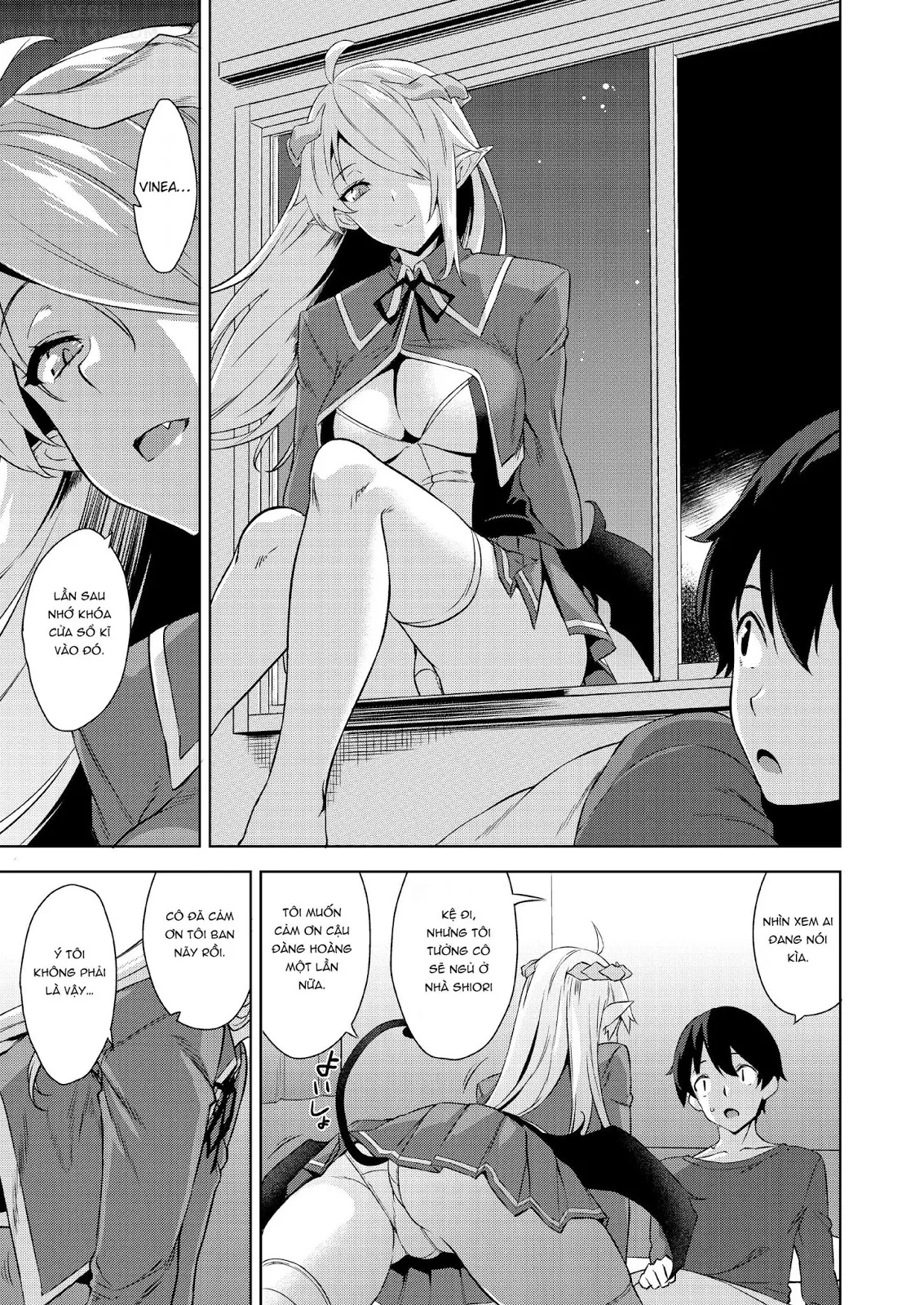 HentaiVN.net - Ảnh 14 - Akuma De JK! [Makai Appli de Harem Shiken] - Chap 4