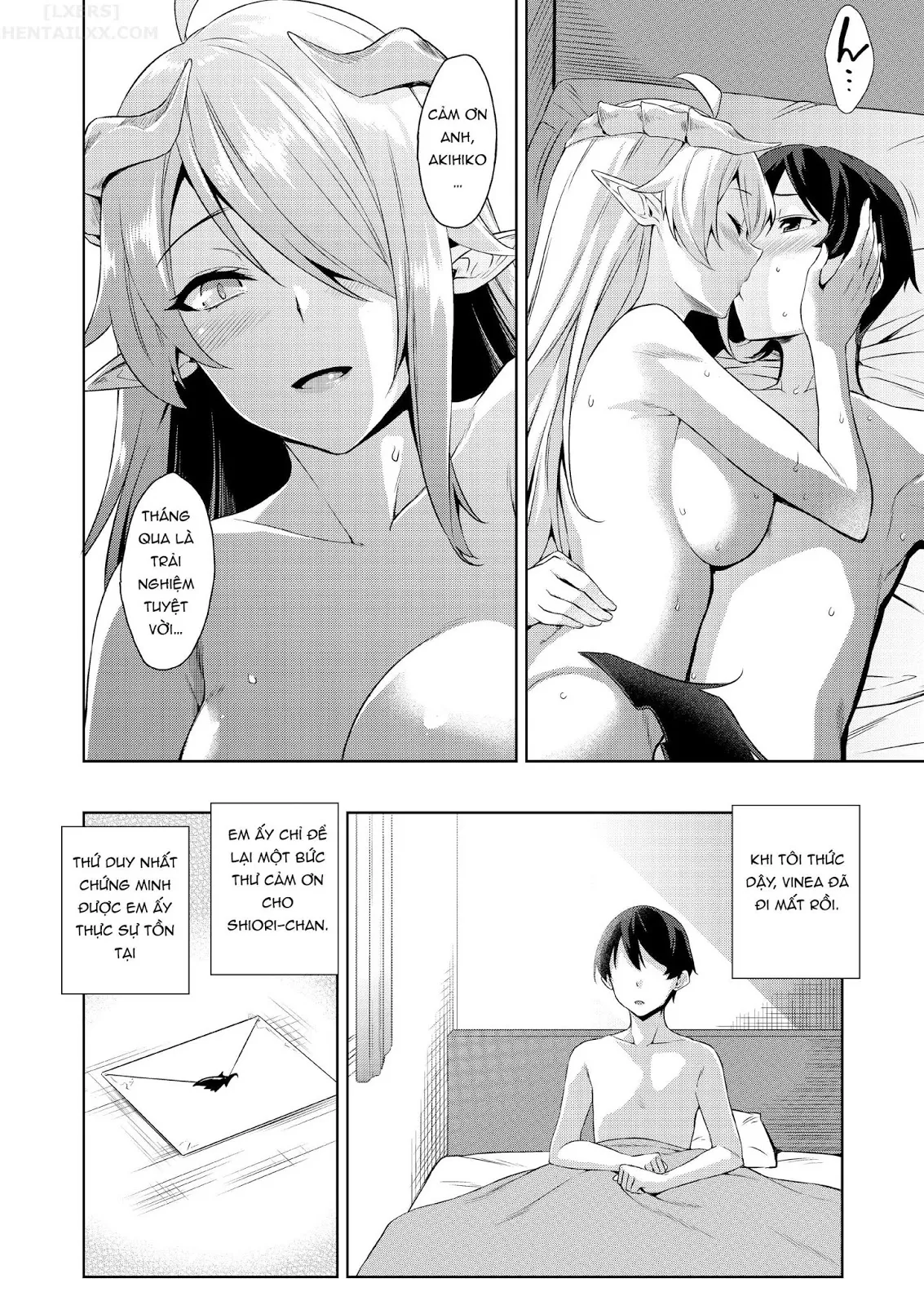 HentaiVN.net - Ảnh 29 - Akuma De JK! [Makai Appli de Harem Shiken] - Chap 4