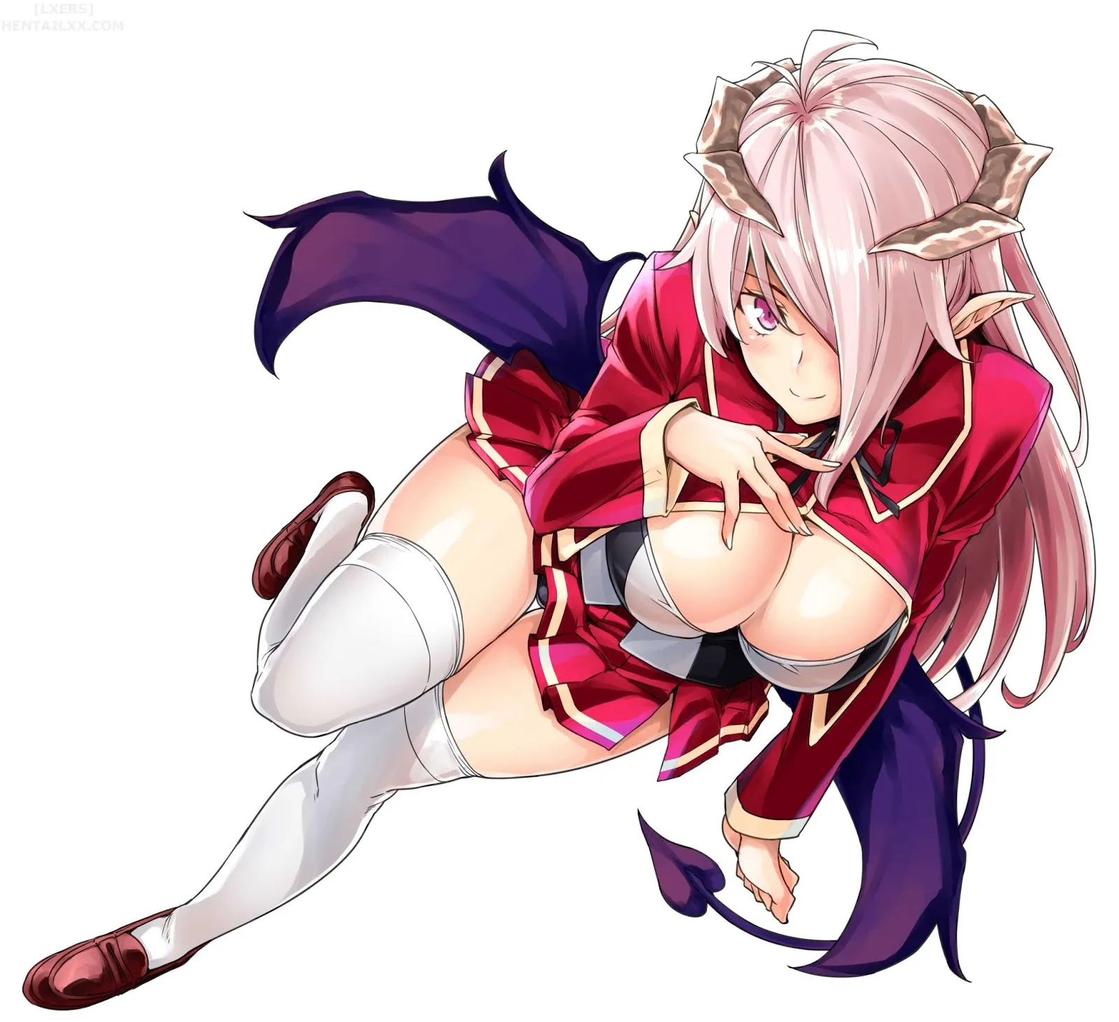 HentaiVN.net - Ảnh 32 - Akuma De JK! [Makai Appli de Harem Shiken] - Chap 4