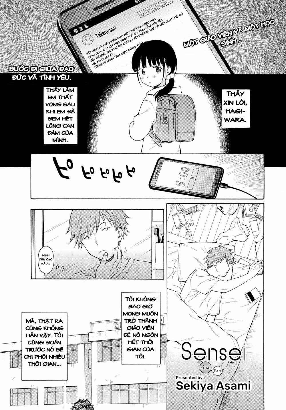 HentaiVN.net - Ảnh 3 - Em yêu thầy 3 [Sensei 3, Sensei Final, Sensei] - Chap 1