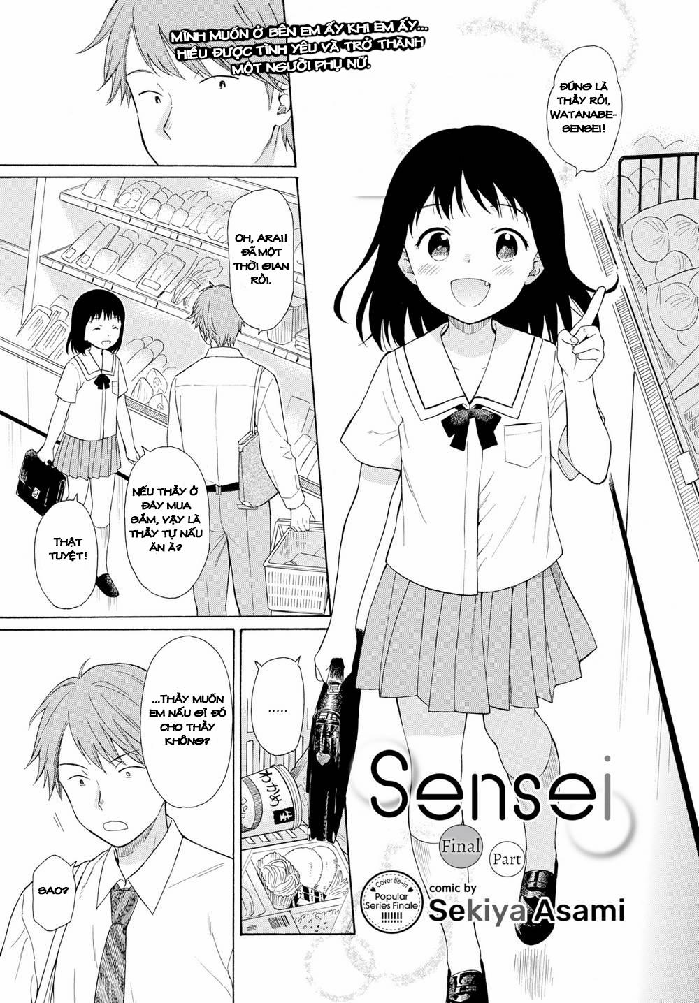 HentaiVN.net - Ảnh 5 - Em yêu thầy 3 [Sensei 3, Sensei Final, Sensei] - Chap 1
