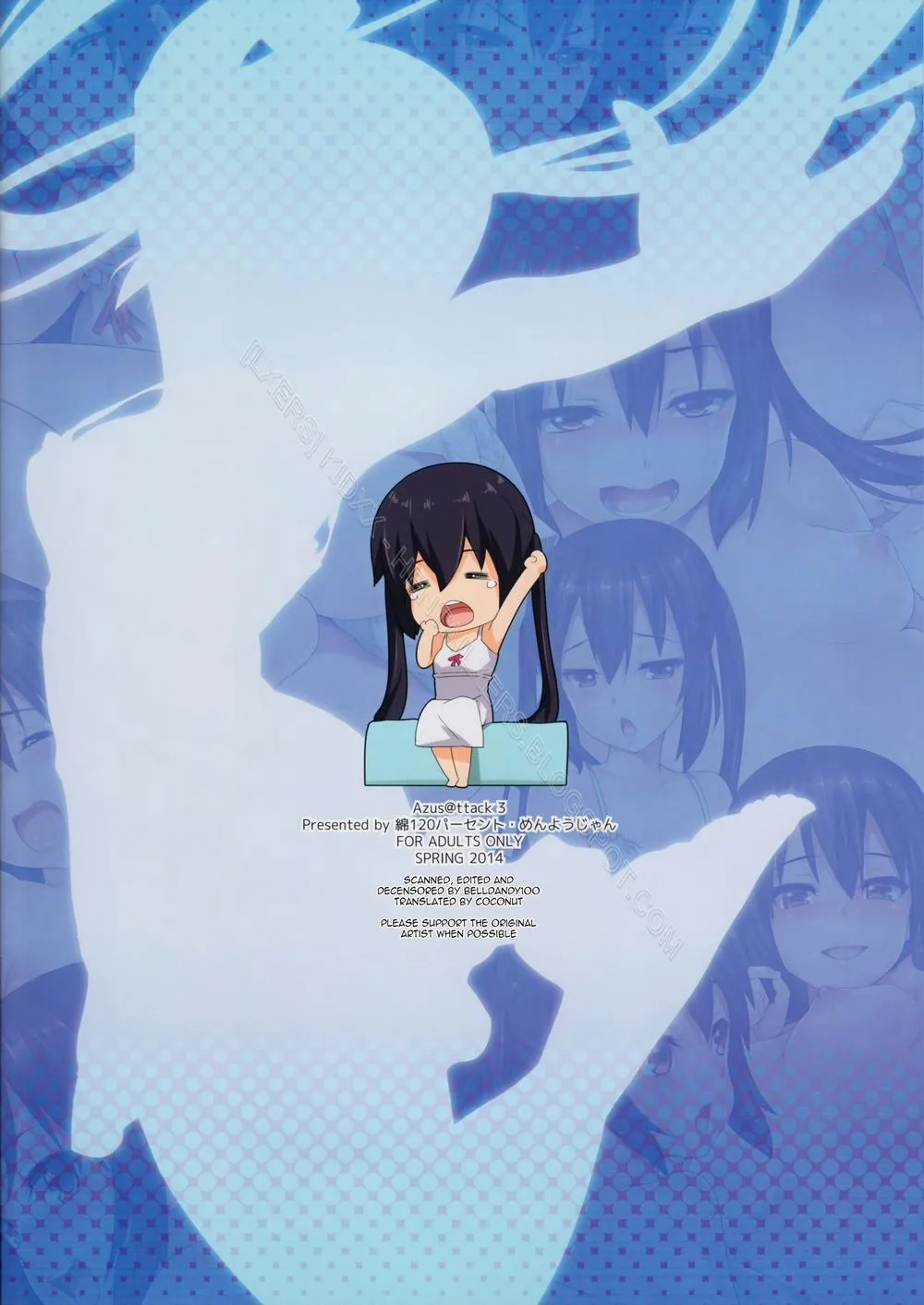 HentaiVN.net - Ảnh 16 - Azus@Ttack 3 (K-ON!) - Chap 1