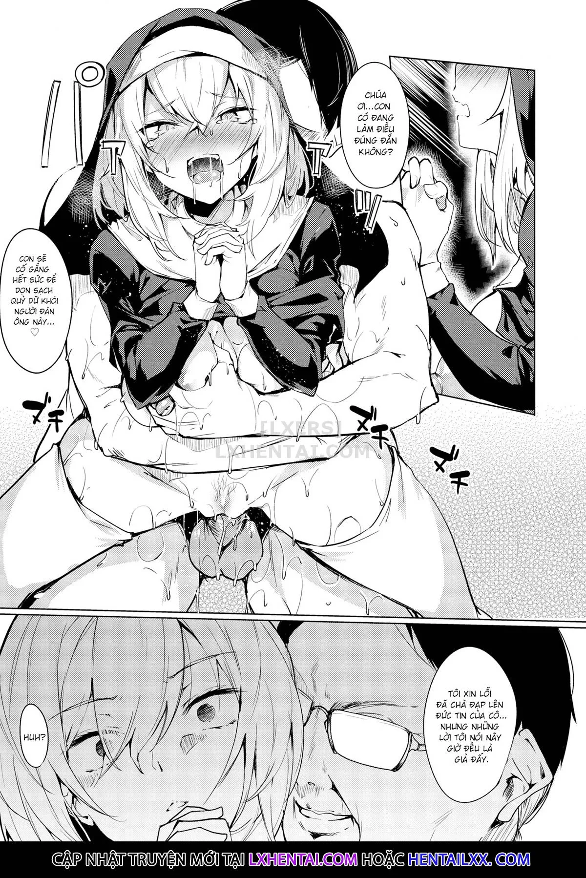 HentaiVN.net - Ảnh 18 - Nun & Mister [Comic Bavel 2021-03] - Chap 1
