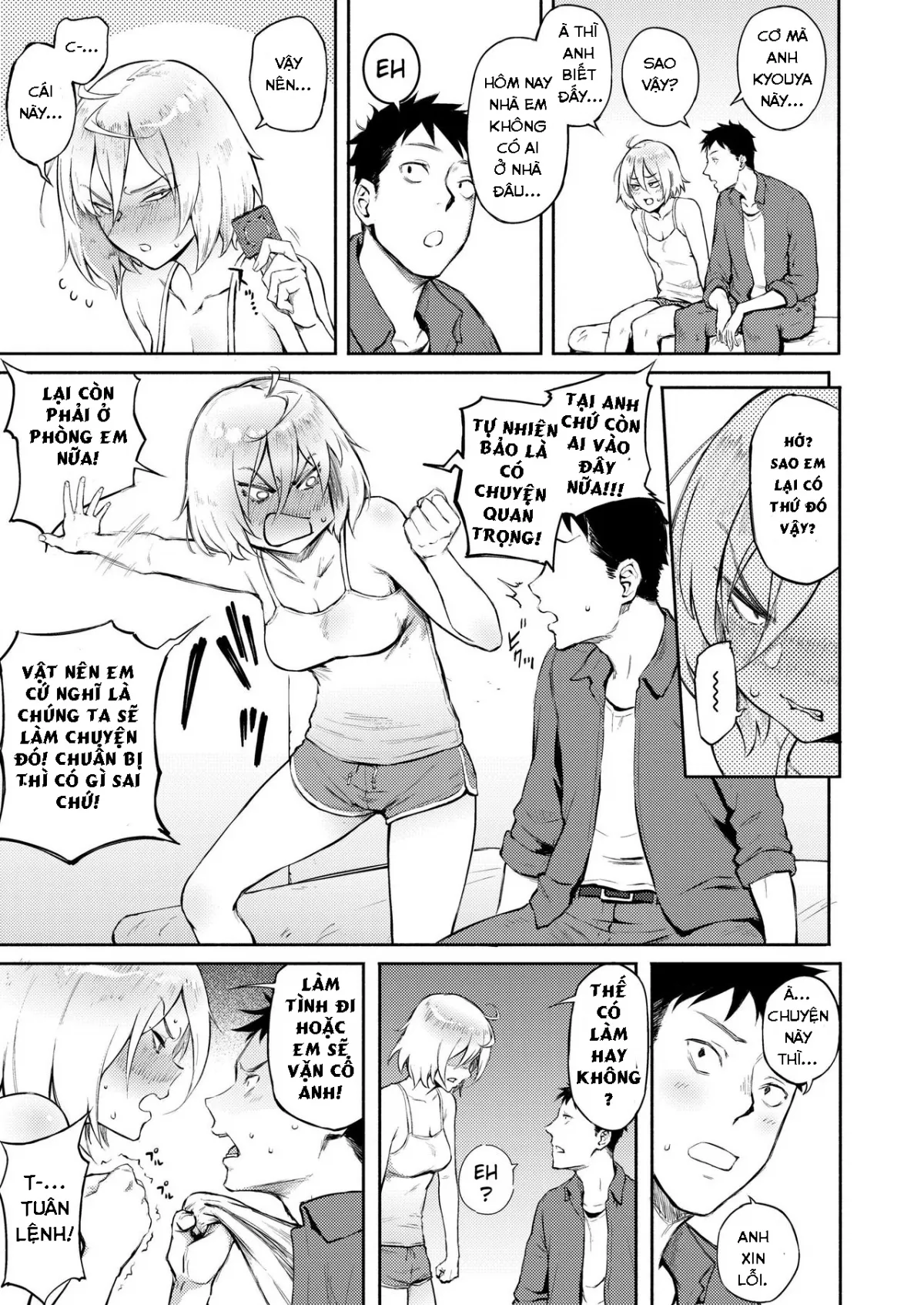 HentaiVN.net - Ảnh 12 - Lá thư tình nhầm chỗ [Machigatte Koi] - Chap 1