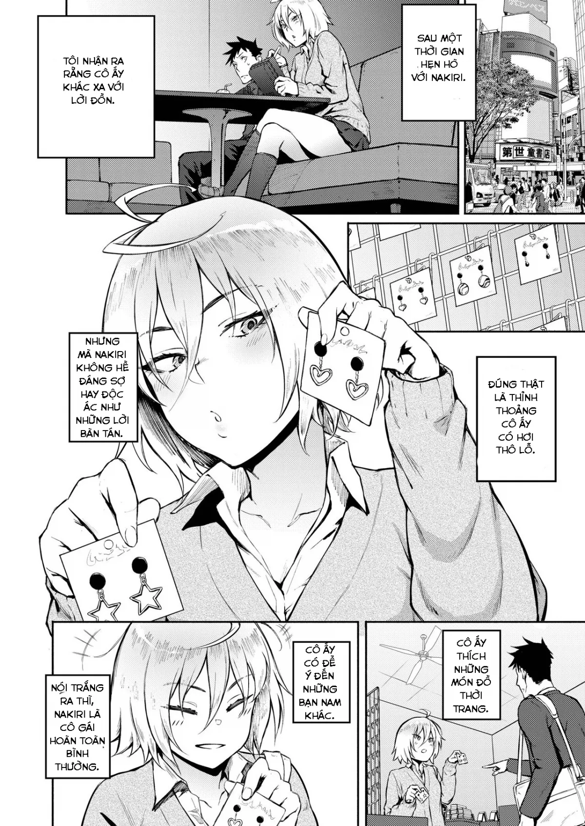 HentaiVN.net - Ảnh 5 - Lá thư tình nhầm chỗ [Machigatte Koi] - Chap 1
