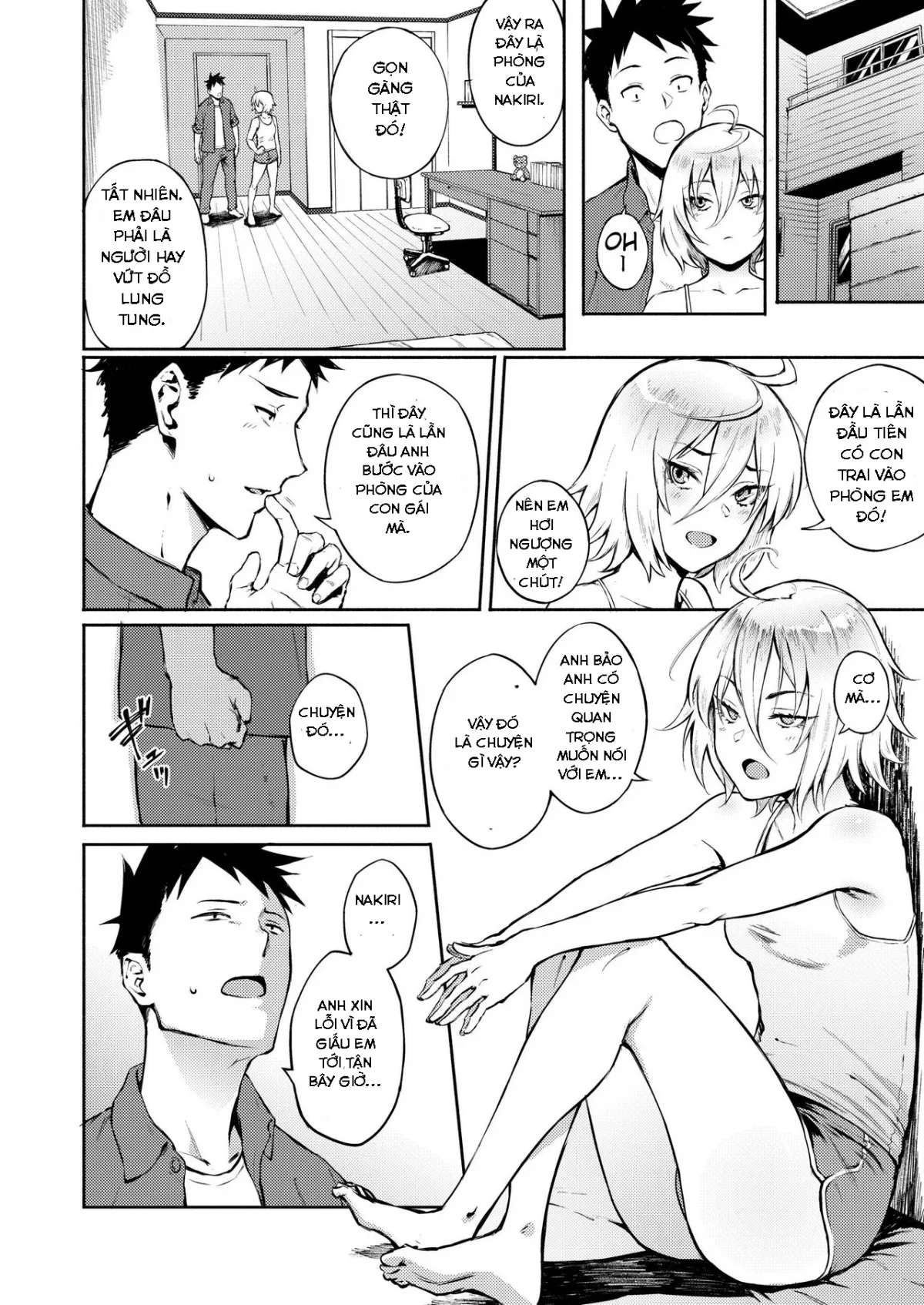 HentaiVN.net - Ảnh 7 - Lá thư tình nhầm chỗ [Machigatte Koi] - Chap 1