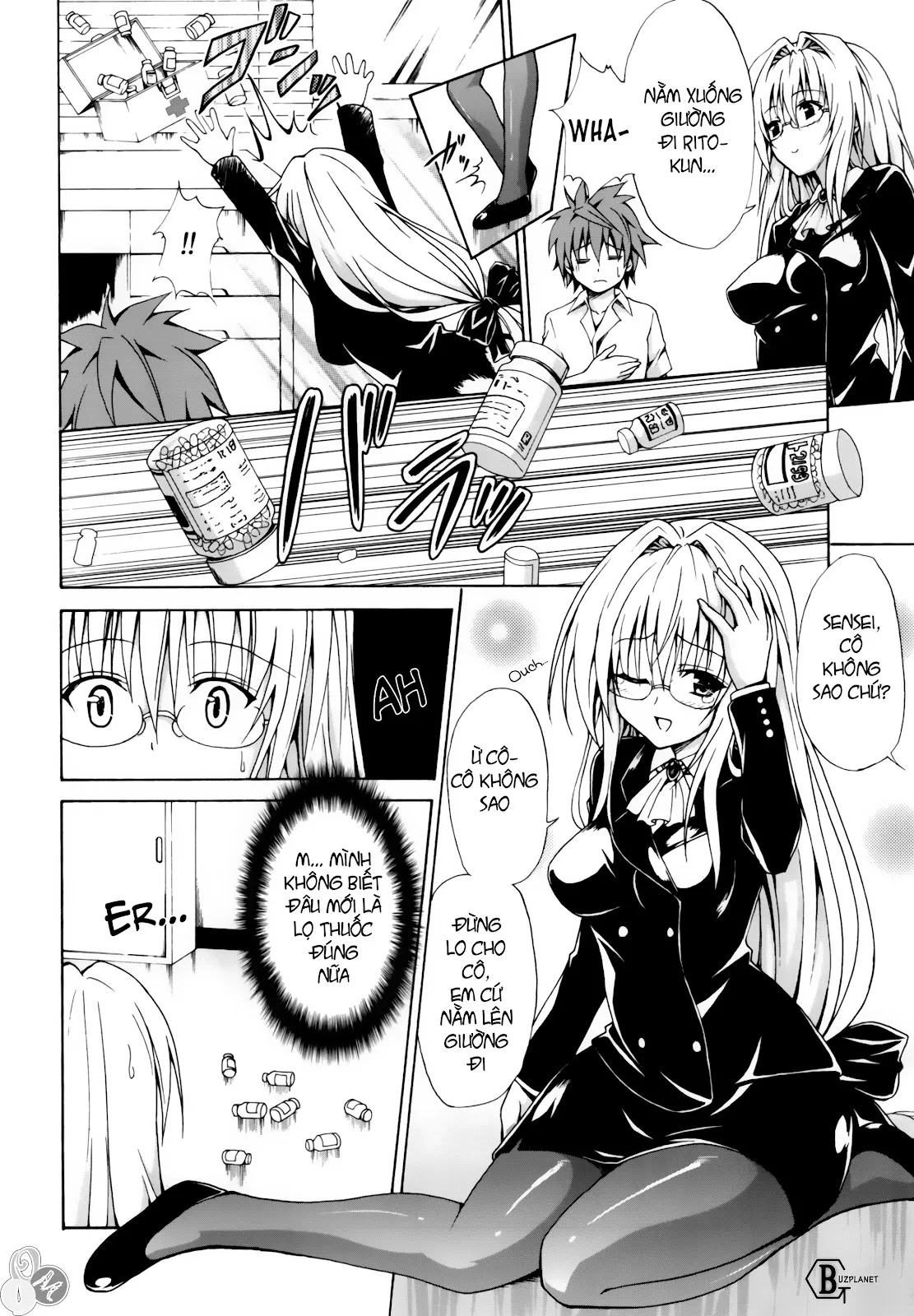 HentaiVN.net - Ảnh 5 - Trouble Teachers (To Love Ru) [Trouble★Teachers] - Chap 1