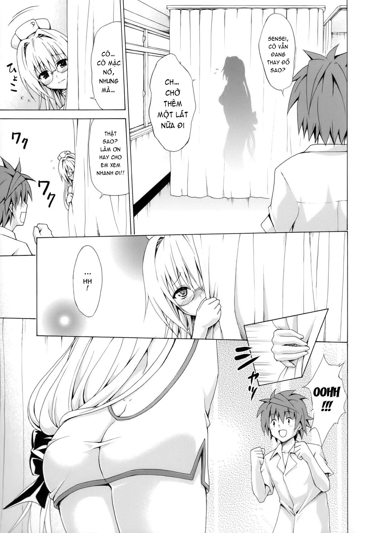 HentaiVN.net - Ảnh 16 - Trouble Teachers (To Love Ru) [Trouble★Teachers] - Chap 2