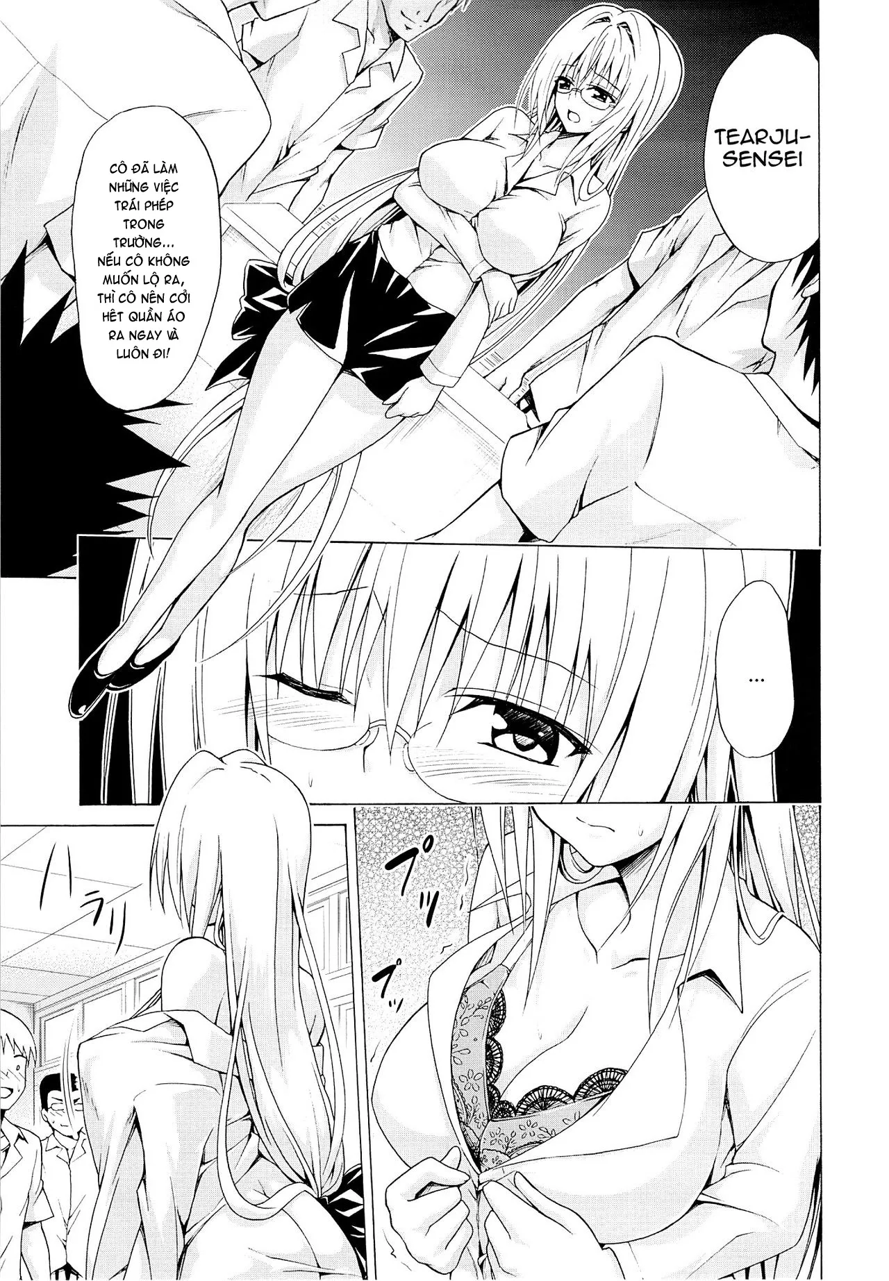 HentaiVN.net - Ảnh 14 - Trouble Teachers (To Love Ru) [Trouble★Teachers] - Chap 3