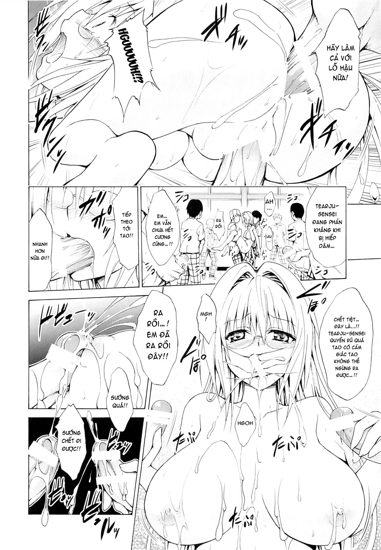 HentaiVN.net - Ảnh 21 - Trouble Teachers (To Love Ru) [Trouble★Teachers] - Chap 3