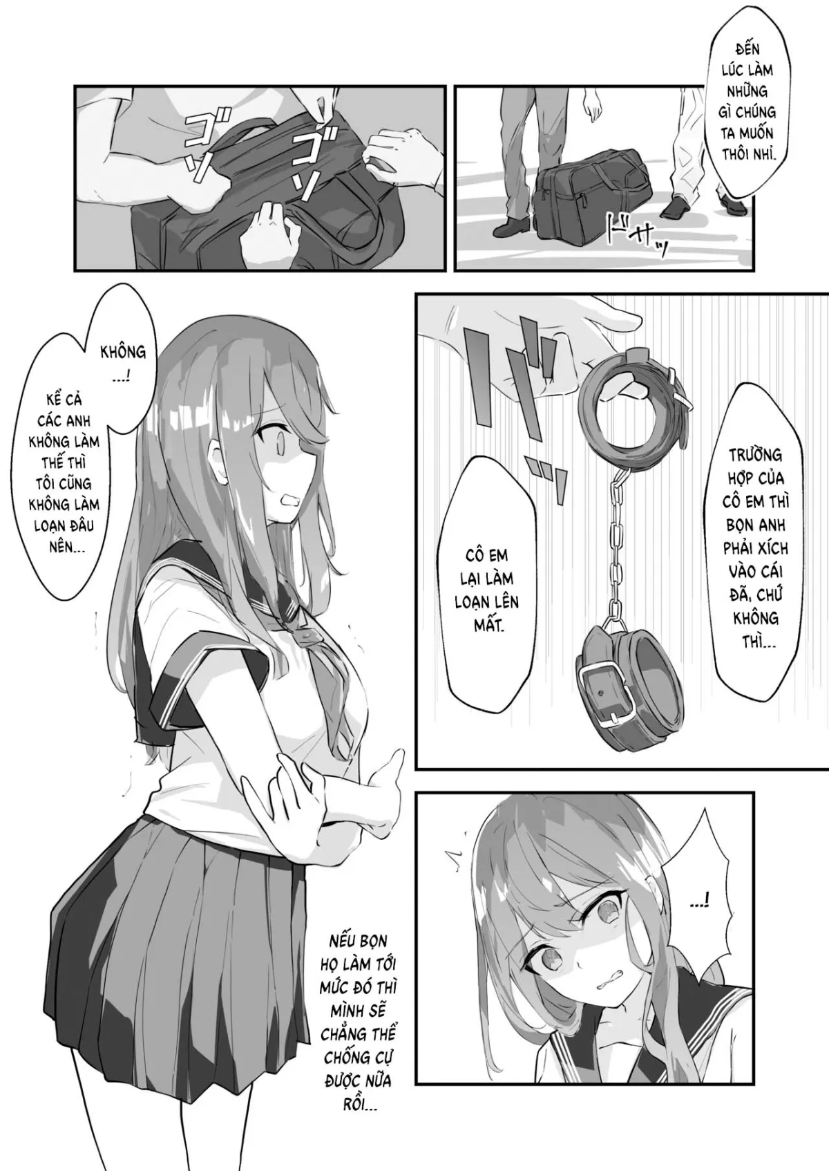 HentaiVN.net - Ảnh 20 - JK Kuppuku Kousoku - Chap 1