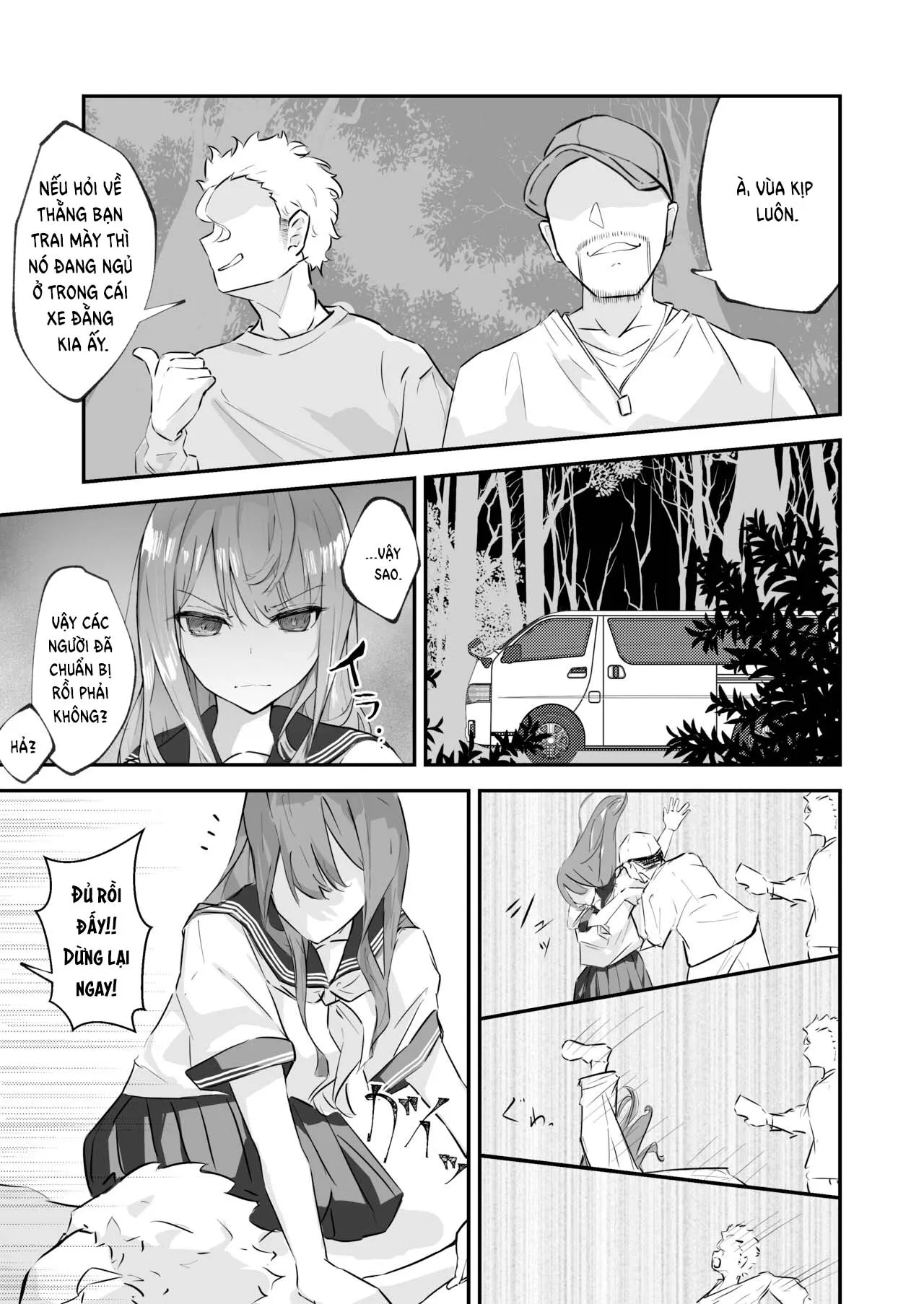 HentaiVN.net - Ảnh 10 - JK Kuppuku Kousoku - Chap 2