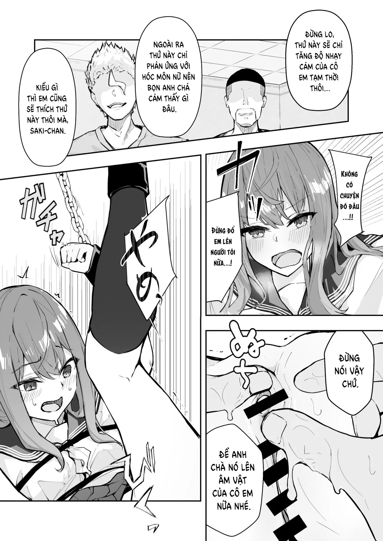 HentaiVN.net - Ảnh 11 - JK Kuppuku Kousoku - Chap 3