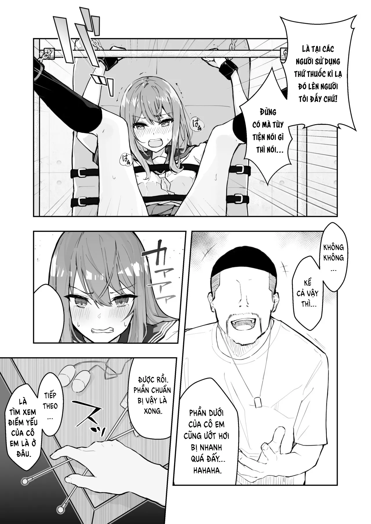 HentaiVN.net - Ảnh 14 - JK Kuppuku Kousoku - Chap 3