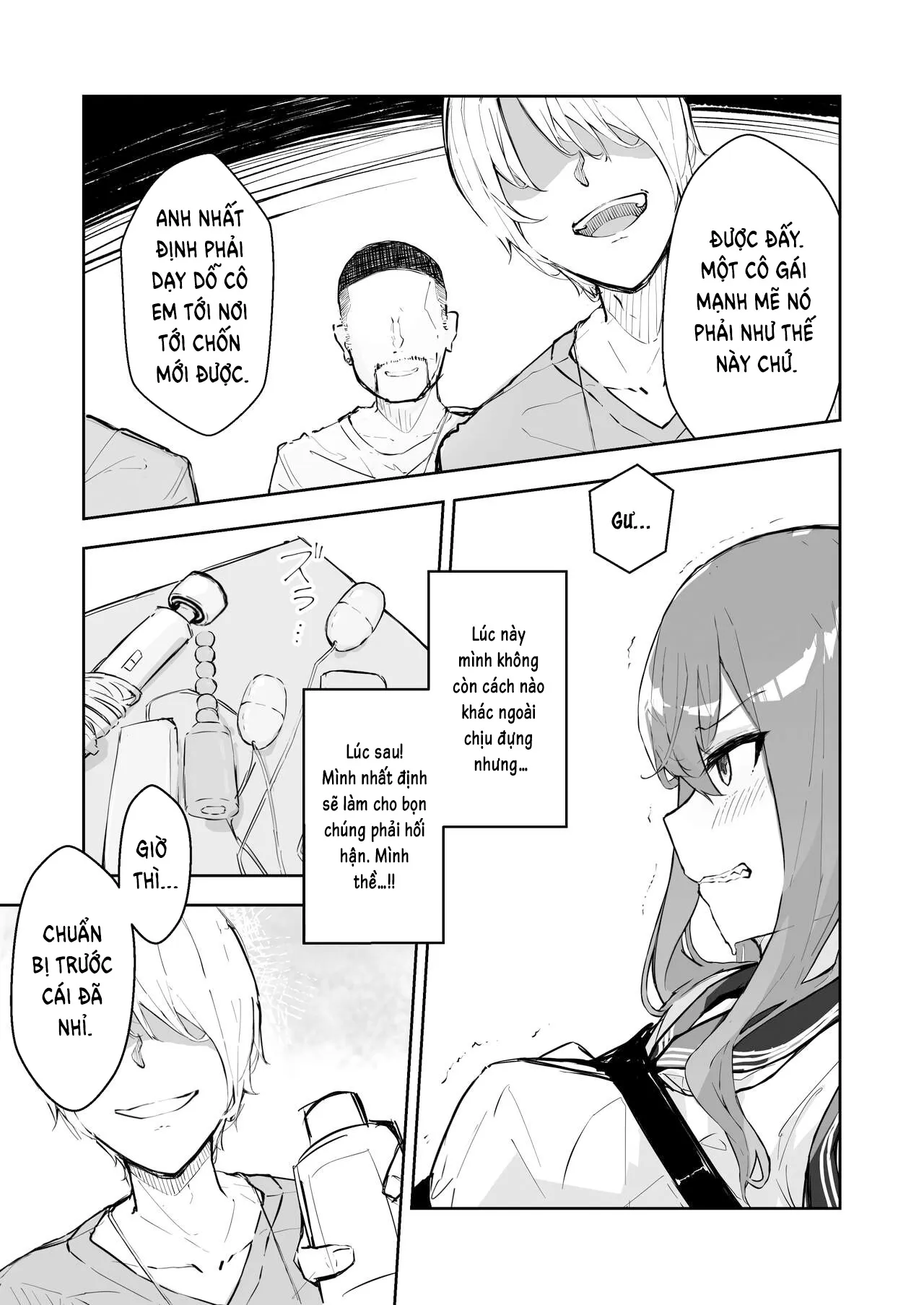 HentaiVN.net - Ảnh 8 - JK Kuppuku Kousoku - Chap 3
