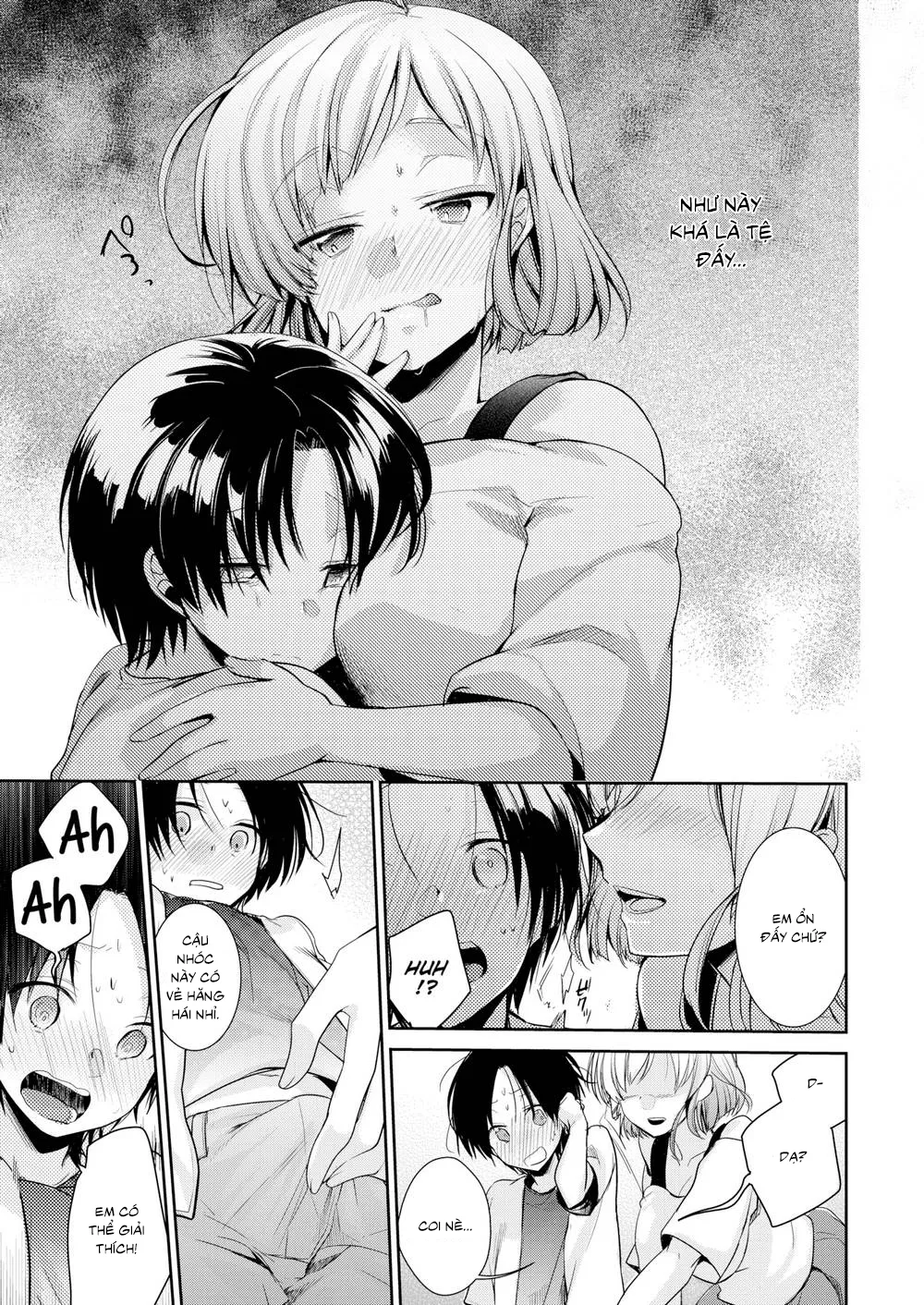 HentaiVN.net - Ảnh 6 - Tình huống khó đỡ của cô chị cả. [Eldest's Daughter Circumstances] - Chap 1