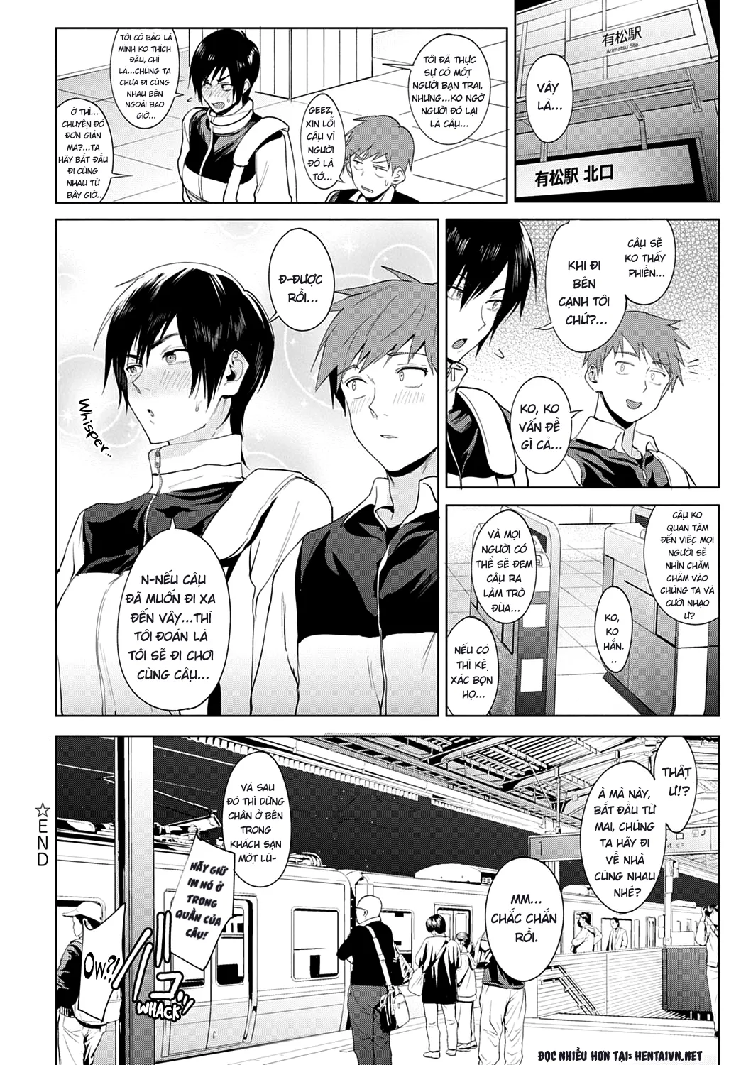 HentaiVN.net - Ảnh 31 - Cô Nàng Tomboy Tôi Yêu! [Intimate Support] - Chap 1