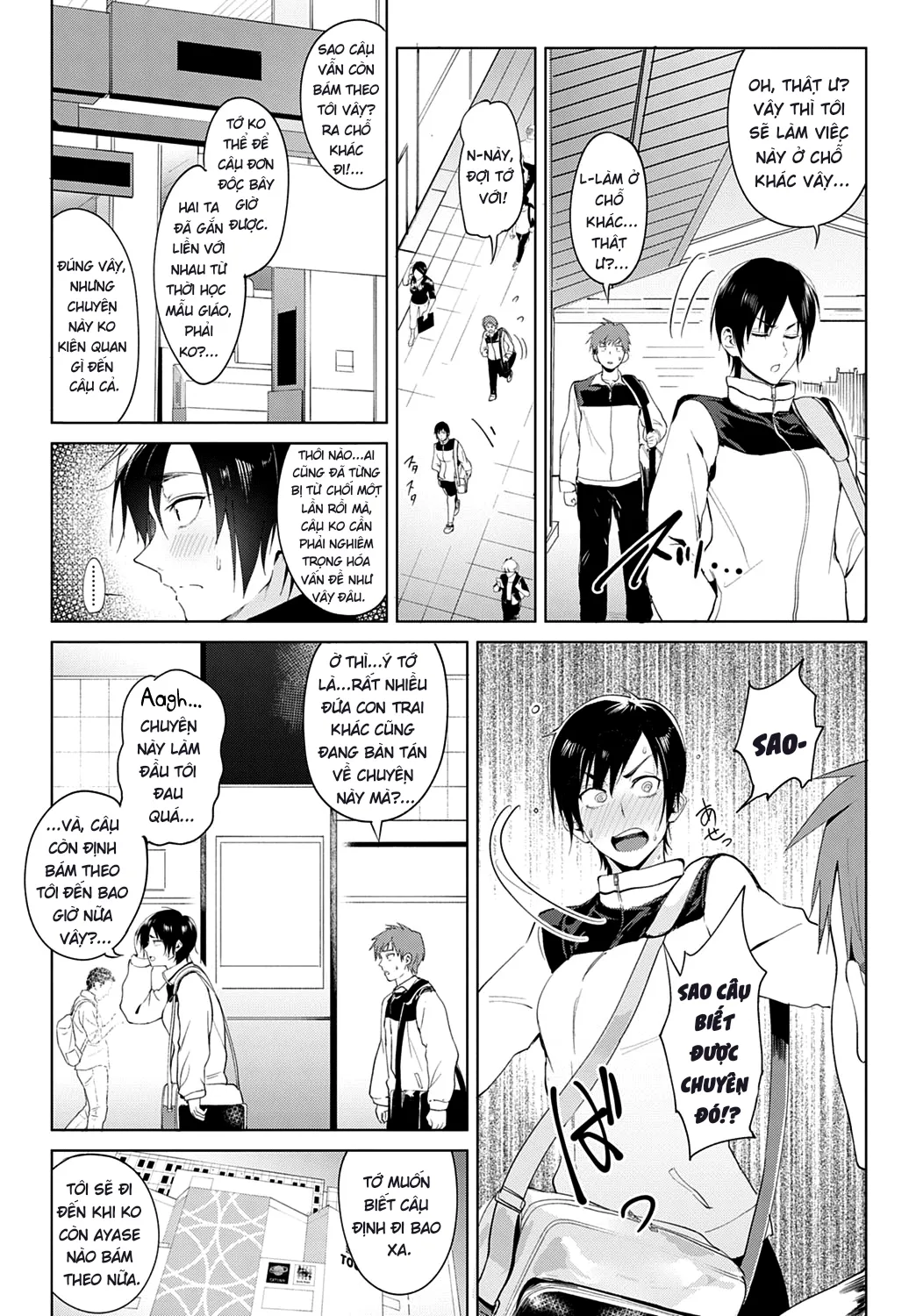 HentaiVN.net - Ảnh 4 - Cô Nàng Tomboy Tôi Yêu! [Intimate Support] - Chap 1