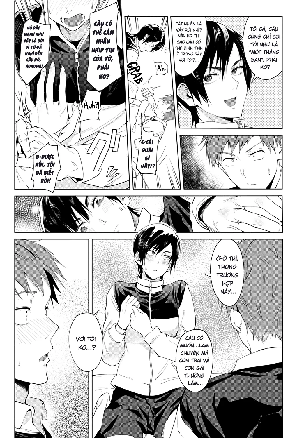 HentaiVN.net - Ảnh 8 - Cô Nàng Tomboy Tôi Yêu! [Intimate Support] - Chap 1