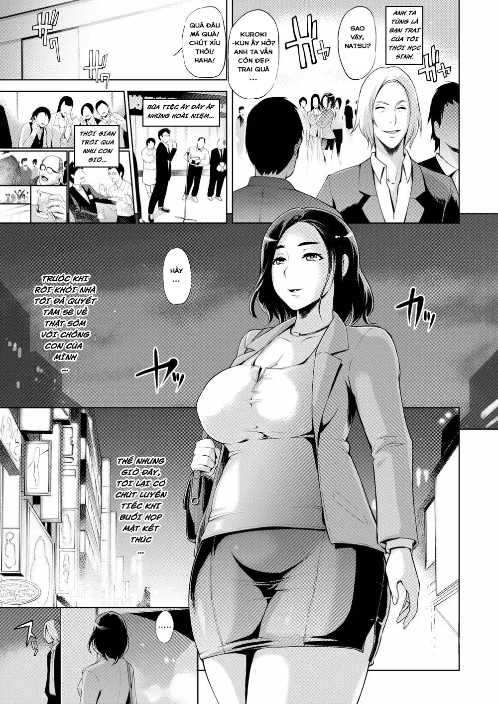 HentaiVN.net - Ảnh 4 - Sau Ngày Họp Lớp [After The Class Reunion] - Chap 1