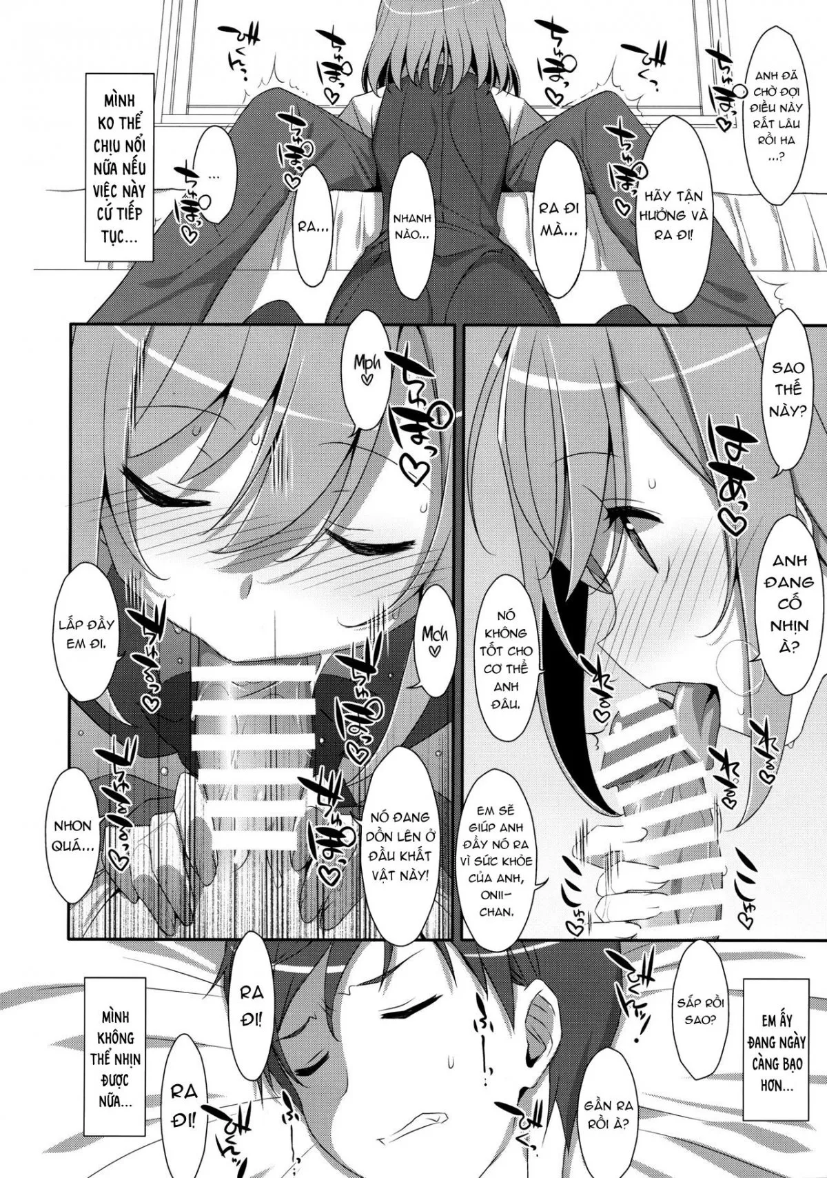 HentaiVN.net - Ảnh 10 - Mình muốn làm rất nhiều thứ trong lúc onii-chan đang ngủ! [I Want to Do Lots of Things With My Sleeping Onii-chan!] - Chap 1