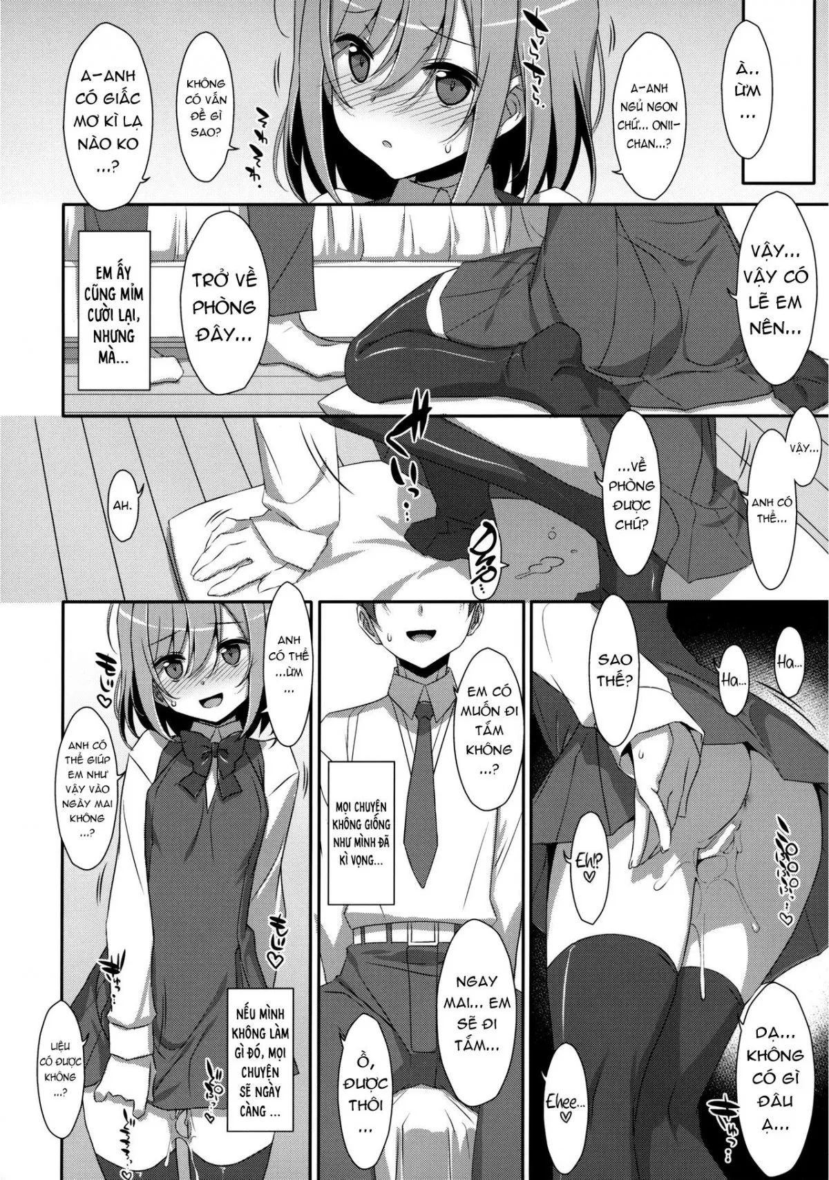 HentaiVN.net - Ảnh 22 - Mình muốn làm rất nhiều thứ trong lúc onii-chan đang ngủ! [I Want to Do Lots of Things With My Sleeping Onii-chan!] - Chap 1
