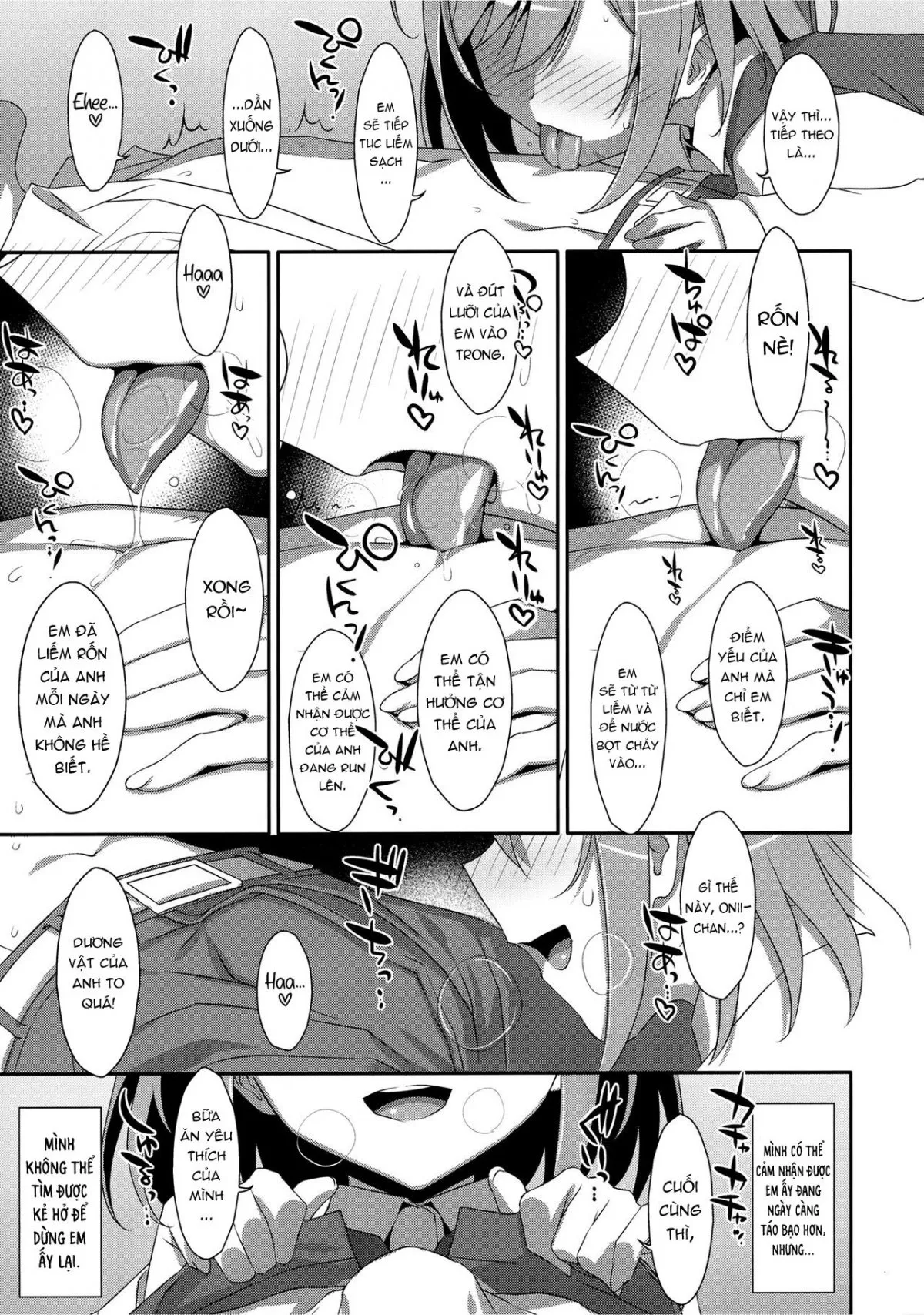 HentaiVN.net - Ảnh 7 - Mình muốn làm rất nhiều thứ trong lúc onii-chan đang ngủ! [I Want to Do Lots of Things With My Sleeping Onii-chan!] - Chap 1