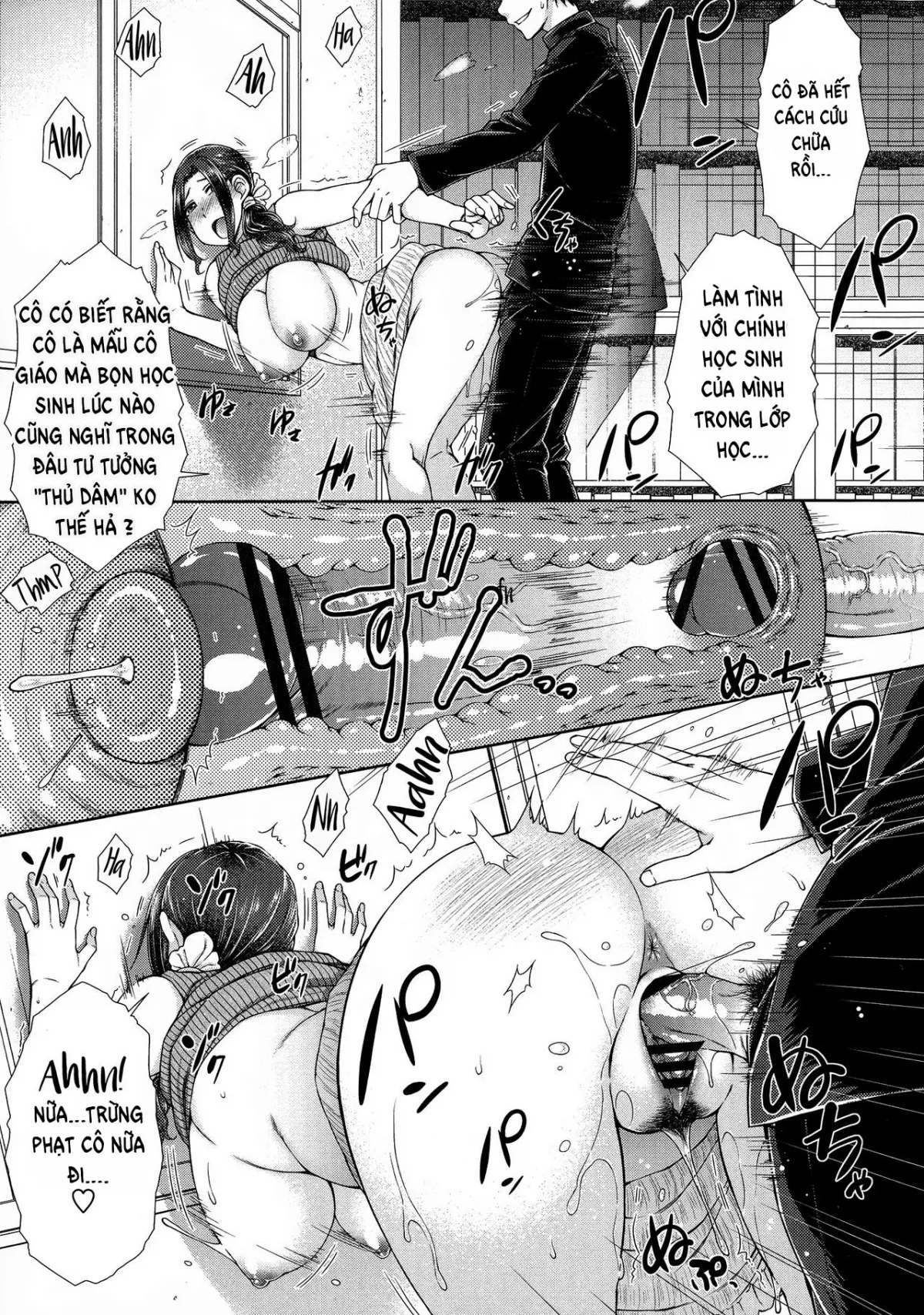 HentaiVN.net - Ảnh 21 - Giáo Viên Của Tôi Tên Là Ozawa [￮￮￮-zuki na Boku no Yome ga Onna Kyoushi na Ken - She likes sexual intercourse in wives.; The Case of My XXX-Loving Wife Who Is Also My Teacher] - Chap 1