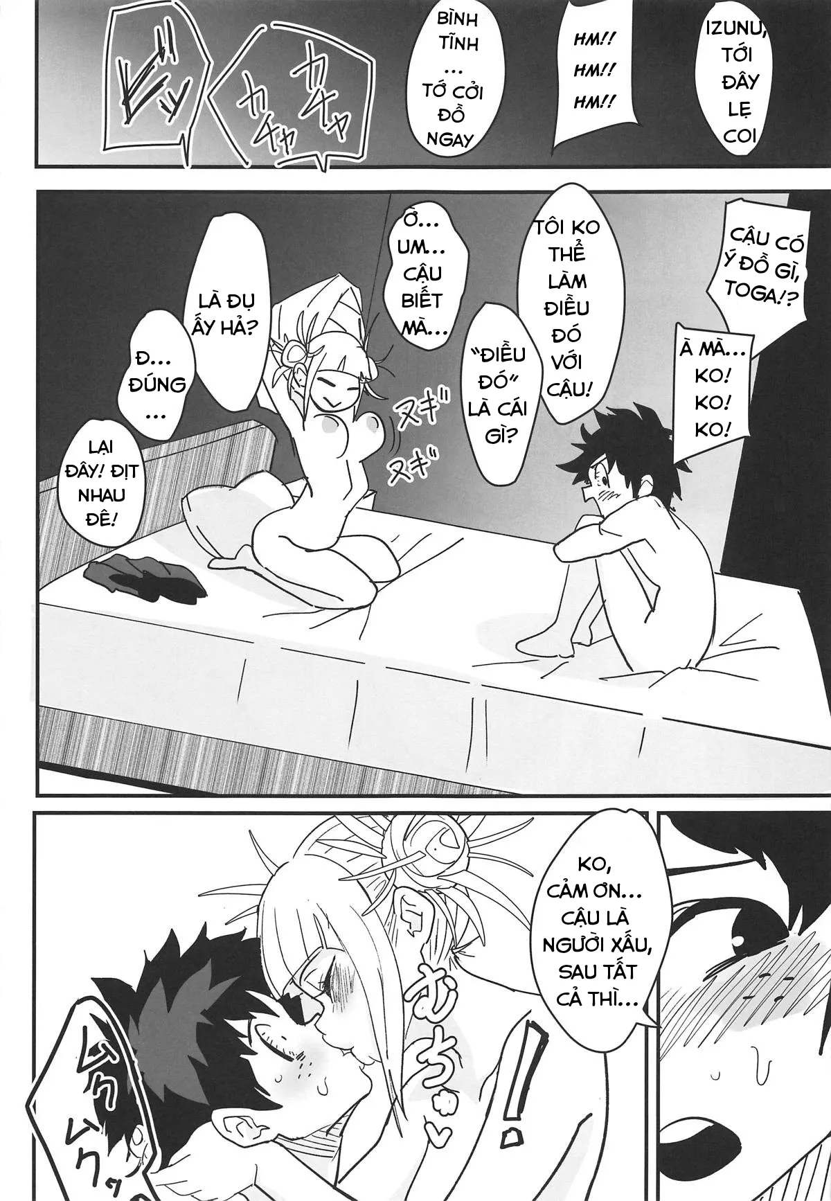 HentaiVN.net - Ảnh 7 - Deku bị bắt cóc! (My Hero Academia) [Where is Deku?; Gyaku Rape!] - Chap 1