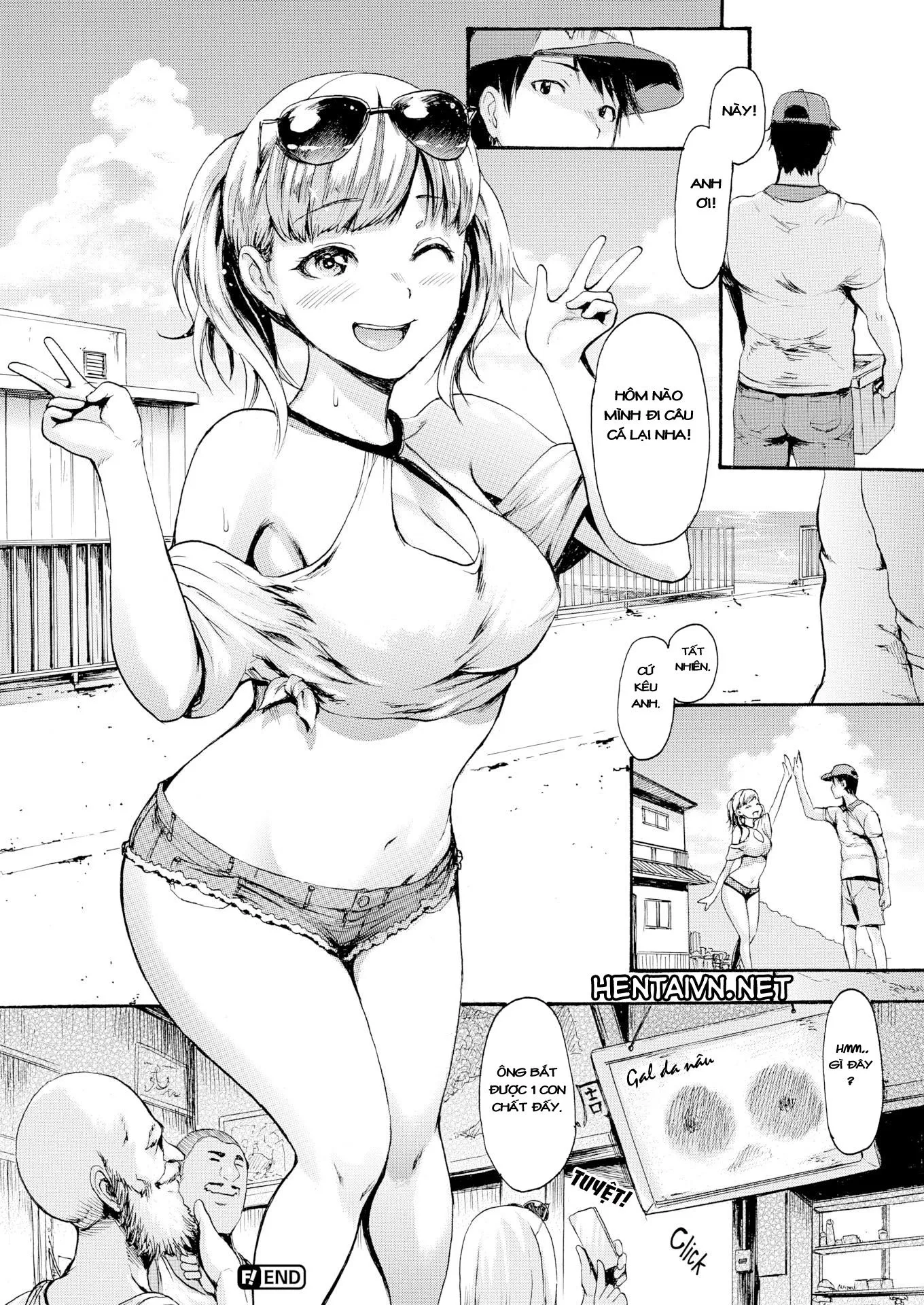 HentaiVN.net - Ảnh 25 - Fishing Gal - Chap 1