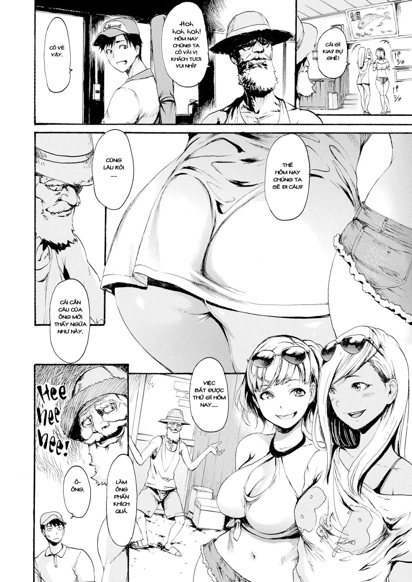 HentaiVN.net - Ảnh 3 - Fishing Gal - Chap 1