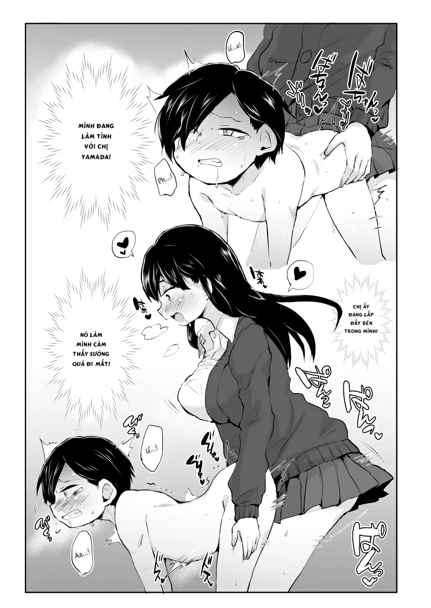 HentaiVN.net - Ảnh 13 - Sẽ thật kinh khủng nếu Yamada-san là một Futanari [Yamada ga Futanari dattara Yabai darou na] - Chap 1