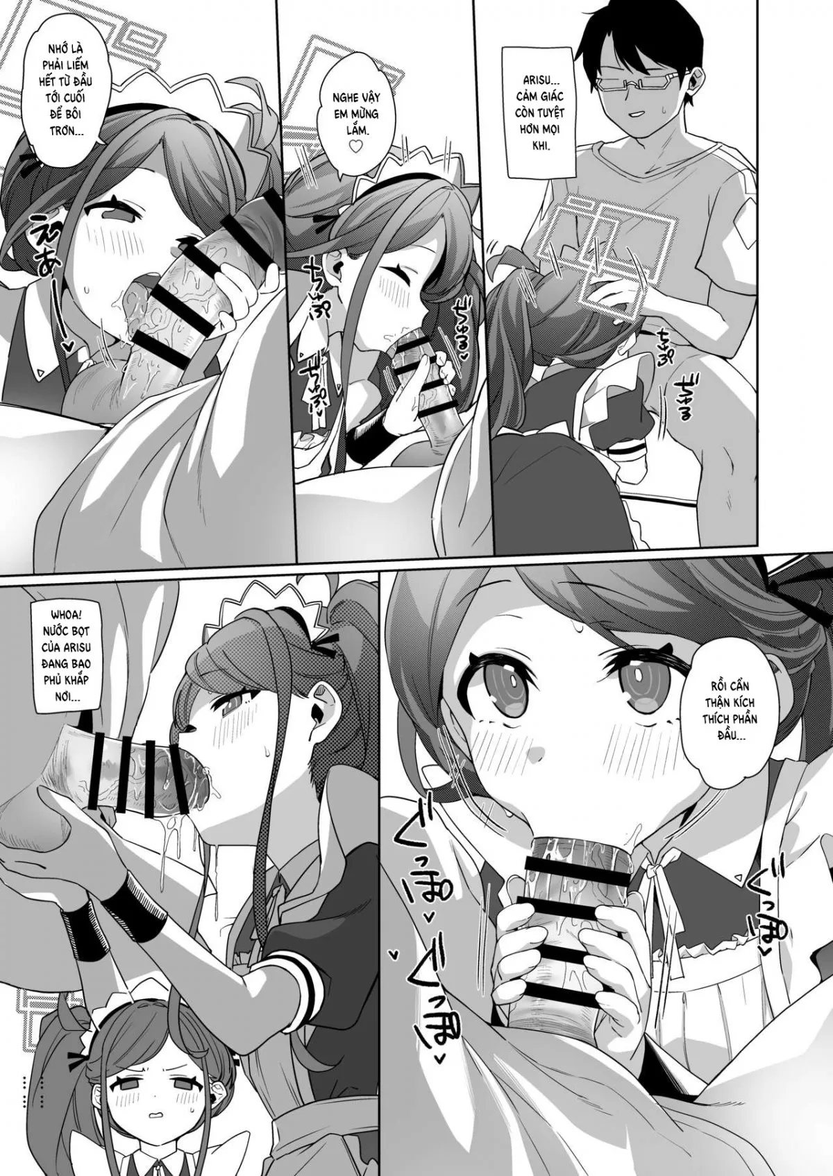 HentaiVN.net - Ảnh 12 - Gohoushi Maid ni Omakase! - Chap 1