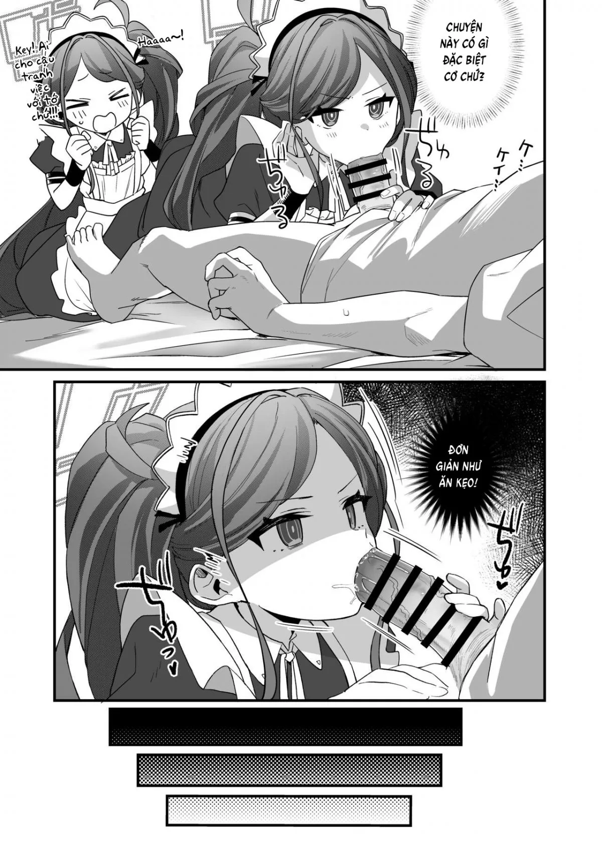 HentaiVN.net - Ảnh 8 - Gohoushi Maid ni Omakase! - Chap 1