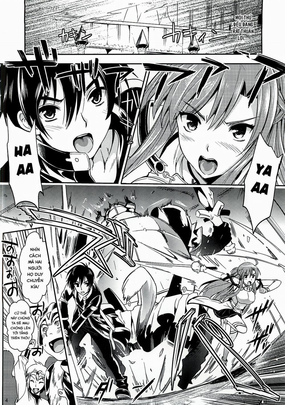 HentaiVN.net - Ảnh 3 - Shujou Seikou II α Watashi... Okasarete Anal ni Mezamemashita (Sword Art Online) [狩娘性交IIα わたし…犯されて性癖に目覚めました; Captive Sex II - After Being R-ped, I was Awakened to Anal] - Chap 1