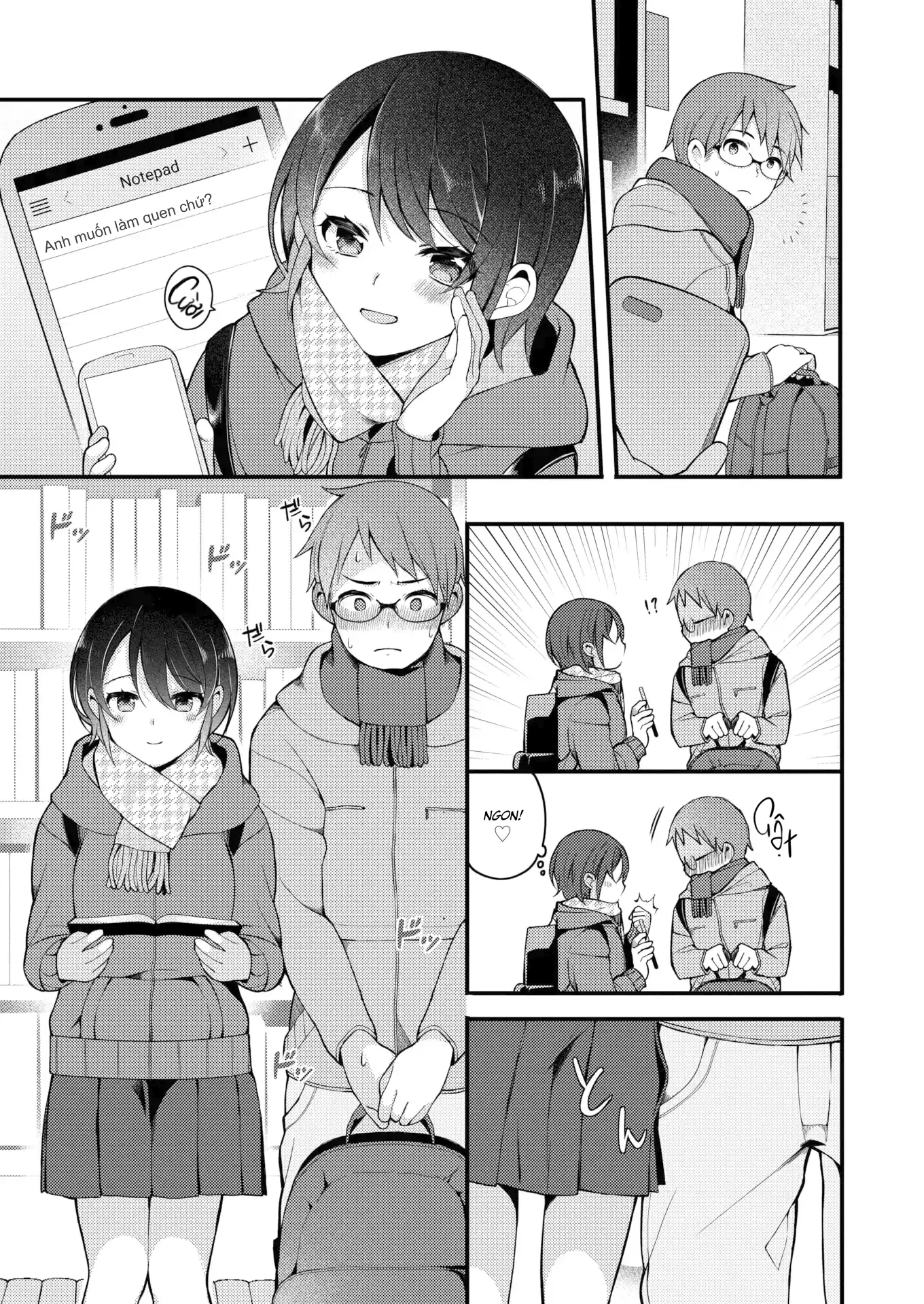 HentaiVN.net - Ảnh 5 - Tản Mạn Về Cuộc Sống Của Nagase Tooru [Nagase Tooru's (♀) Ero Manga-Like Life] - Chap 2
