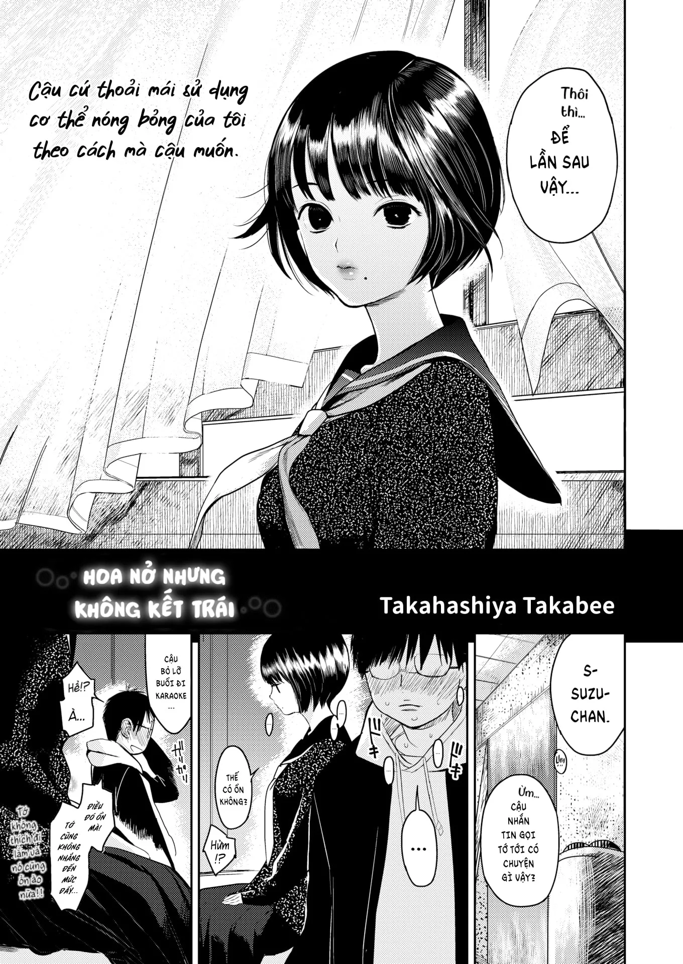 HentaiVN.net - Ảnh 5 - Hoa Nở Nhưng Không Kết Trái - Chap 1