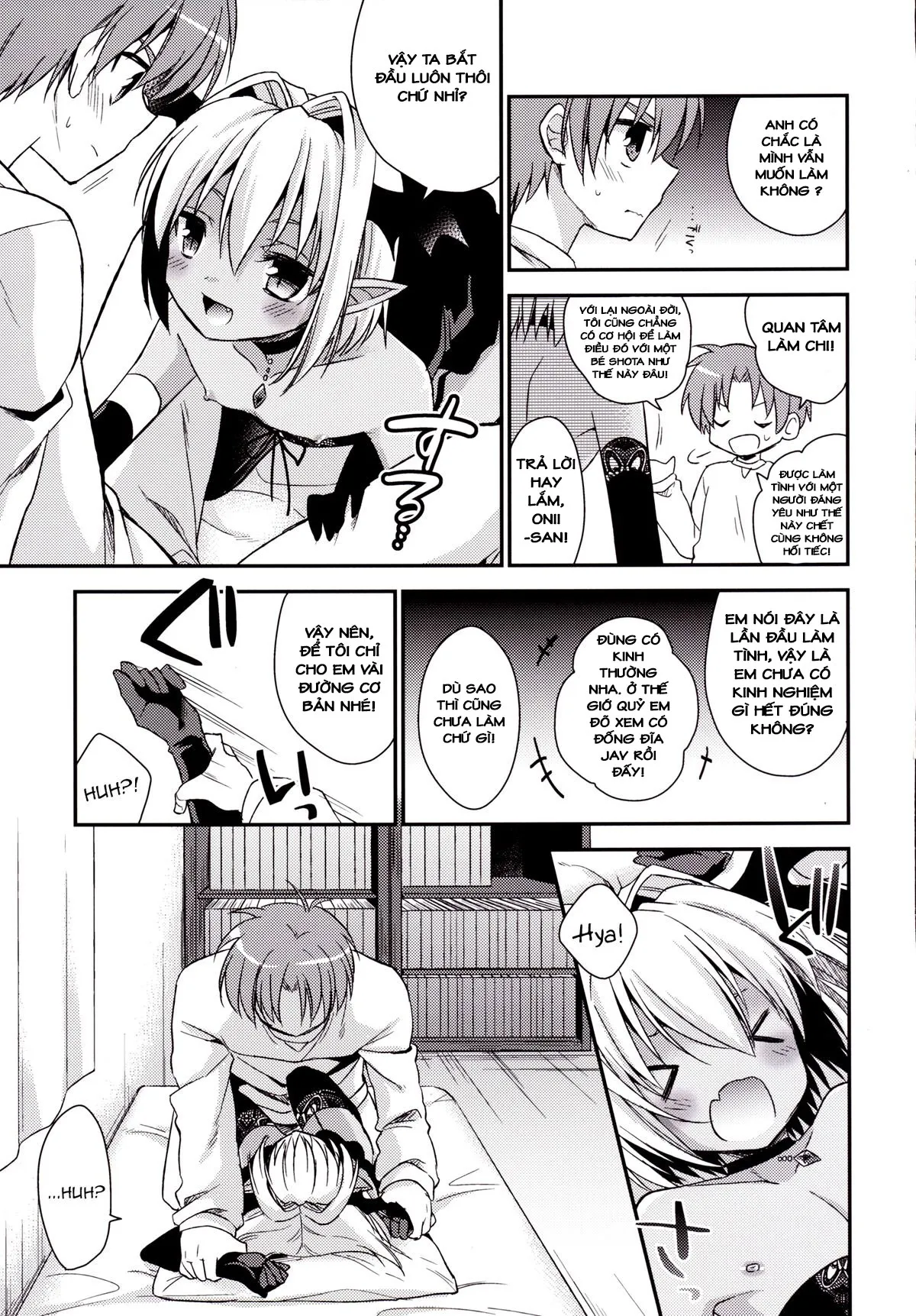 HentaiVN.net - Ảnh 11 - Shounen Succubus - Chap 1
