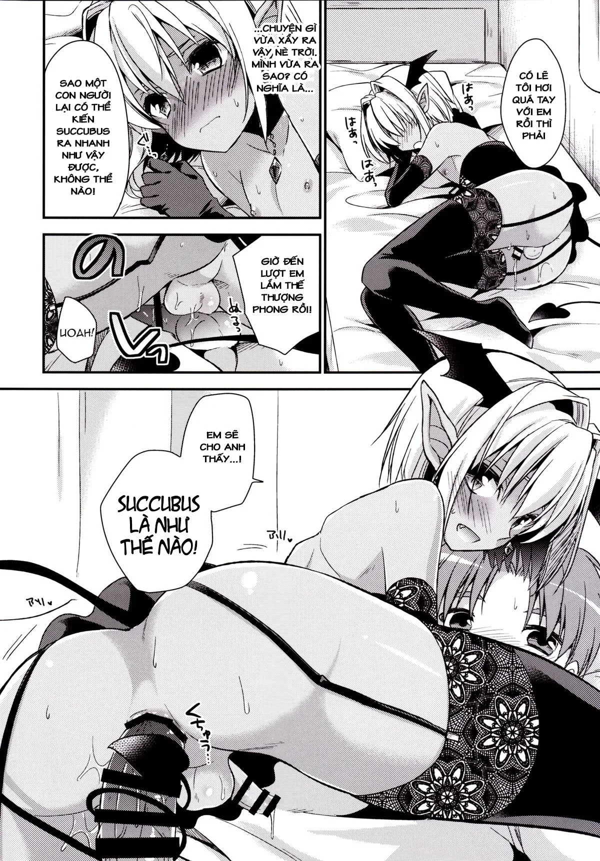 HentaiVN.net - Ảnh 14 - Shounen Succubus - Chap 1