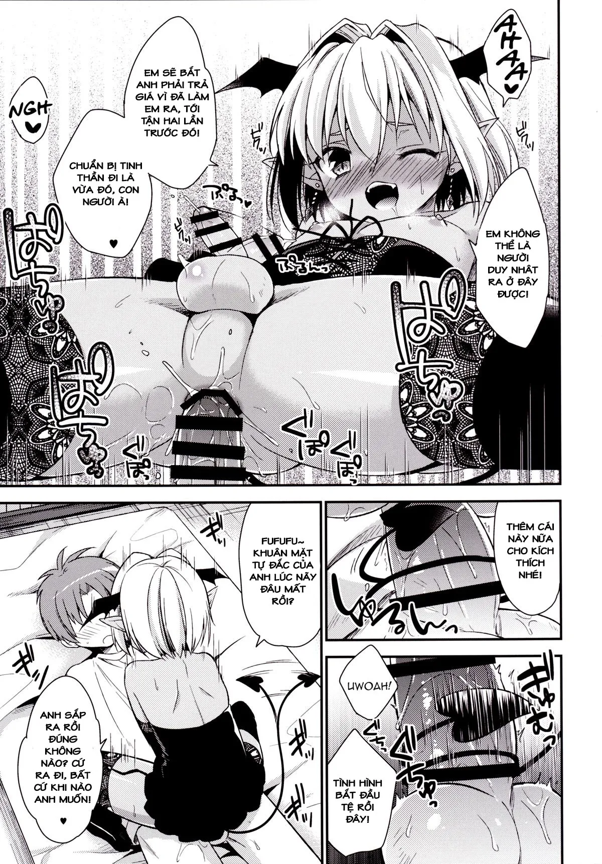 HentaiVN.net - Ảnh 17 - Shounen Succubus - Chap 1
