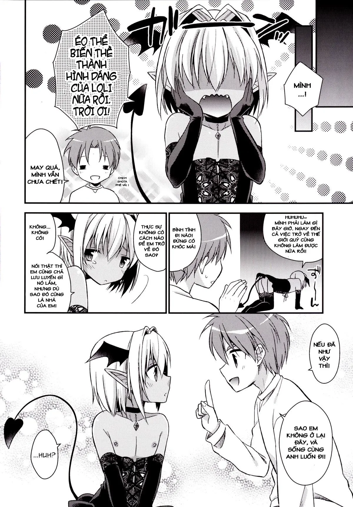 HentaiVN.net - Ảnh 24 - Shounen Succubus - Chap 1
