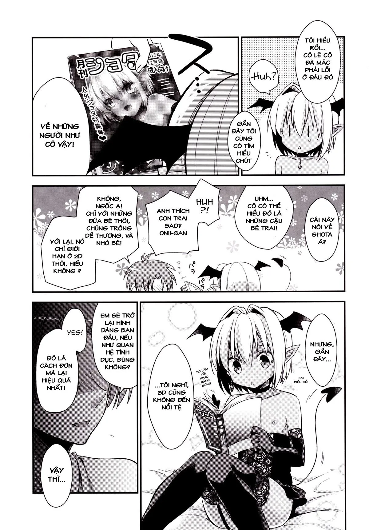 HentaiVN.net - Ảnh 9 - Shounen Succubus - Chap 1