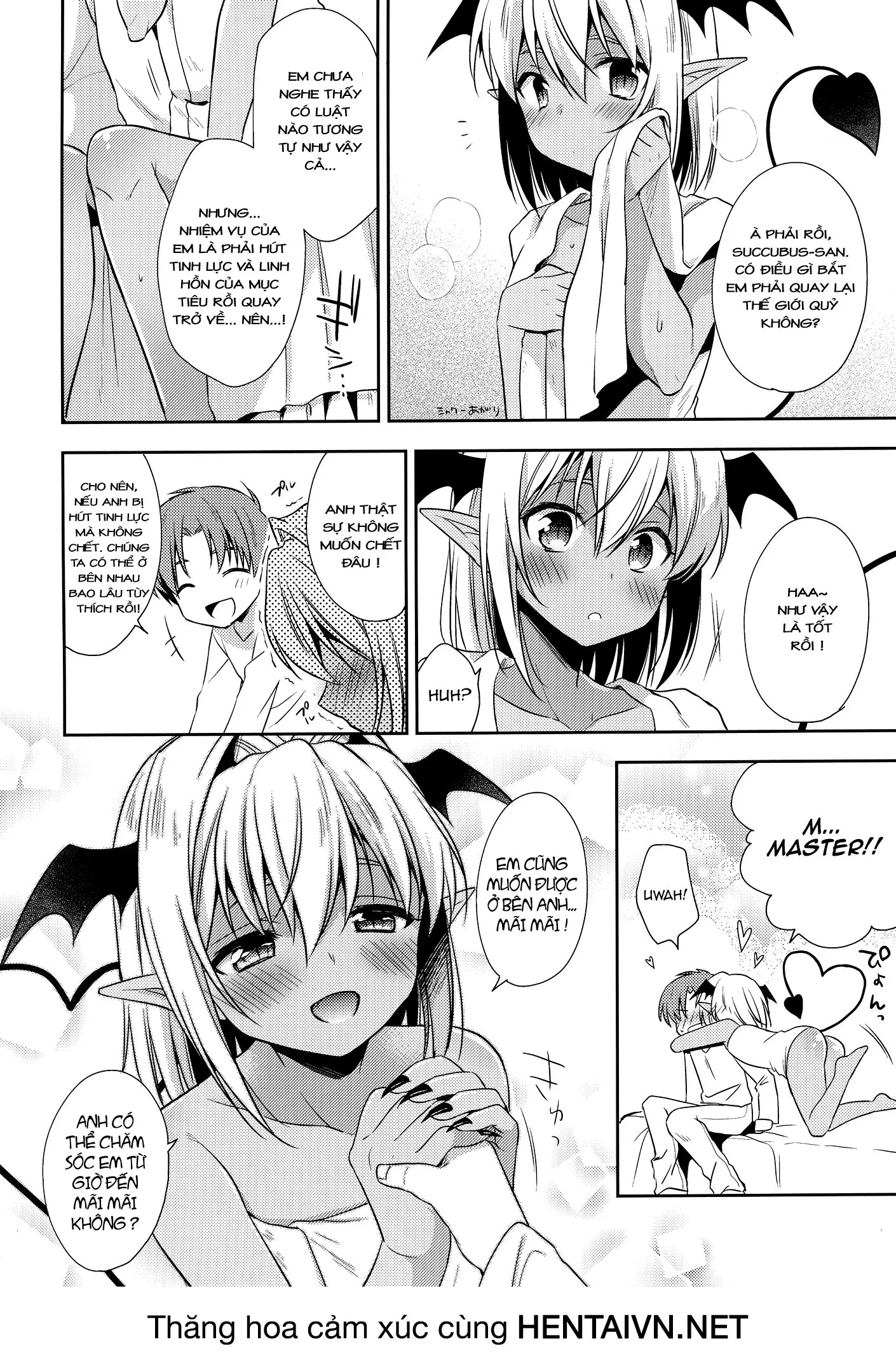 HentaiVN.net - Ảnh 7 - Shounen Succubus - Chap 3